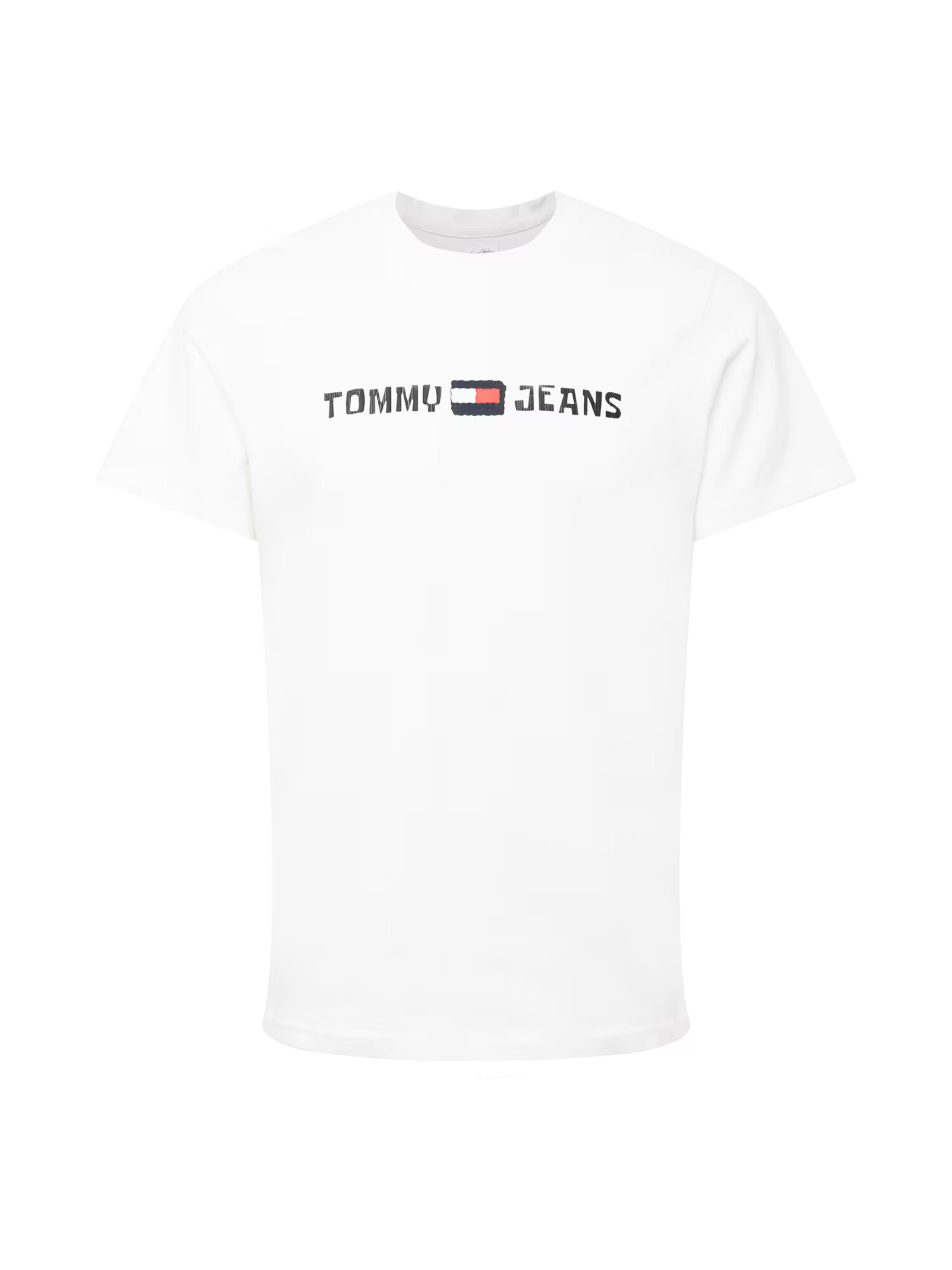 Tommy Jeans Majica bela / rdeča / temno modra - Pepit.si