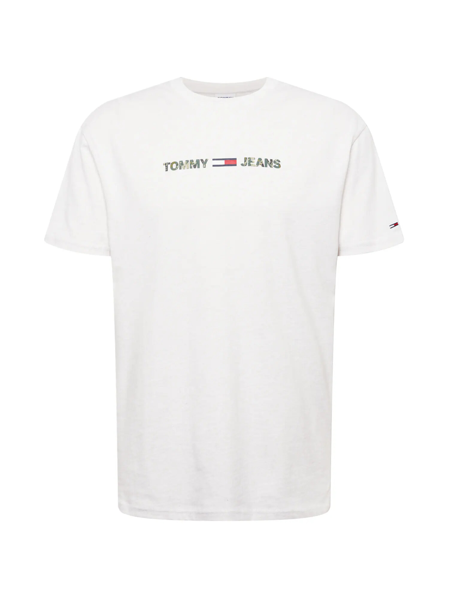 Tommy Jeans Majica bela / zelena / mornarska / rdeča - Pepit.si