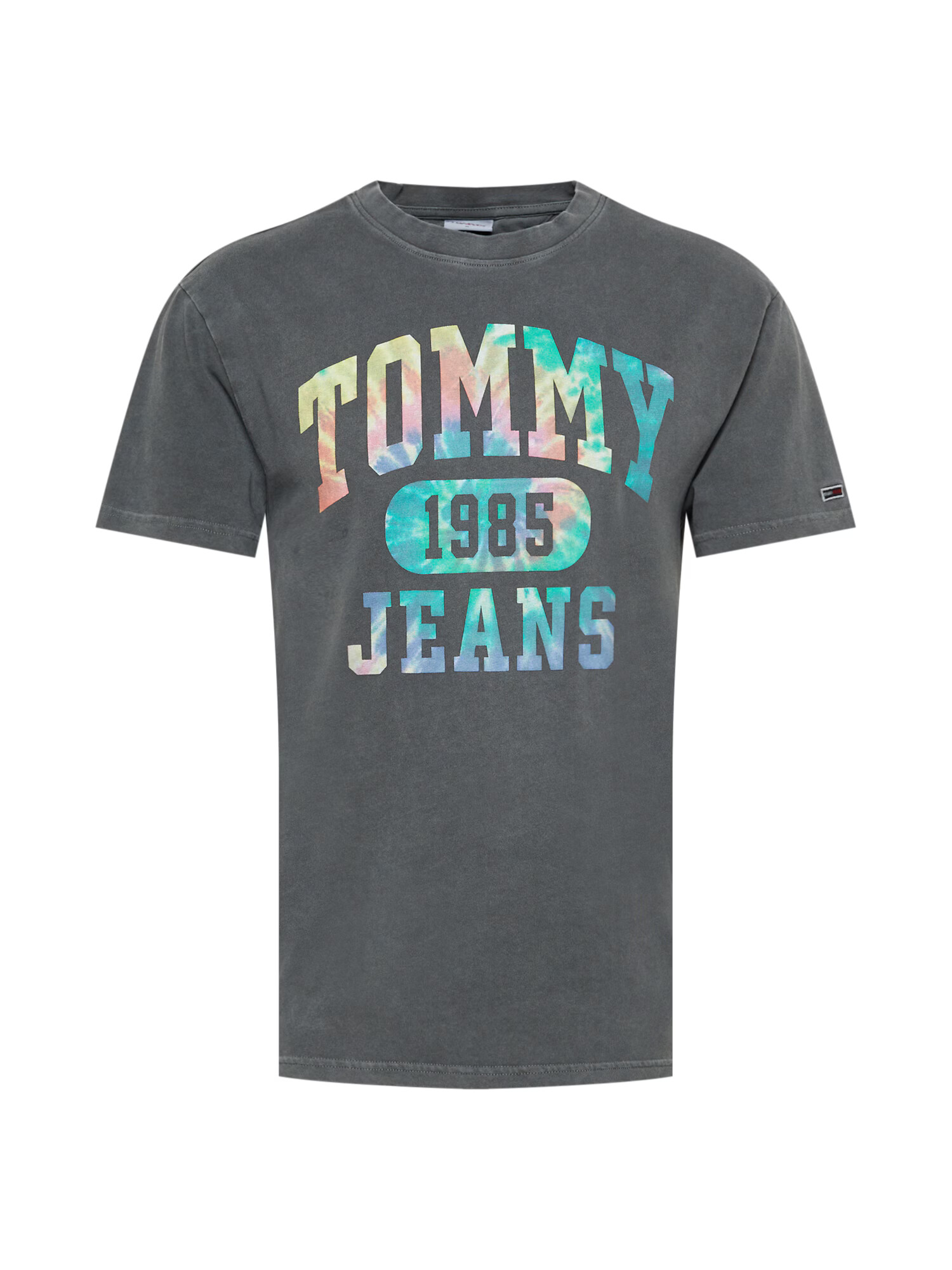 Tommy Jeans Majica 'Collegiate' turkizna / dimno modra / pastelno rumena / antracit / svetlo roza - Pepit.si