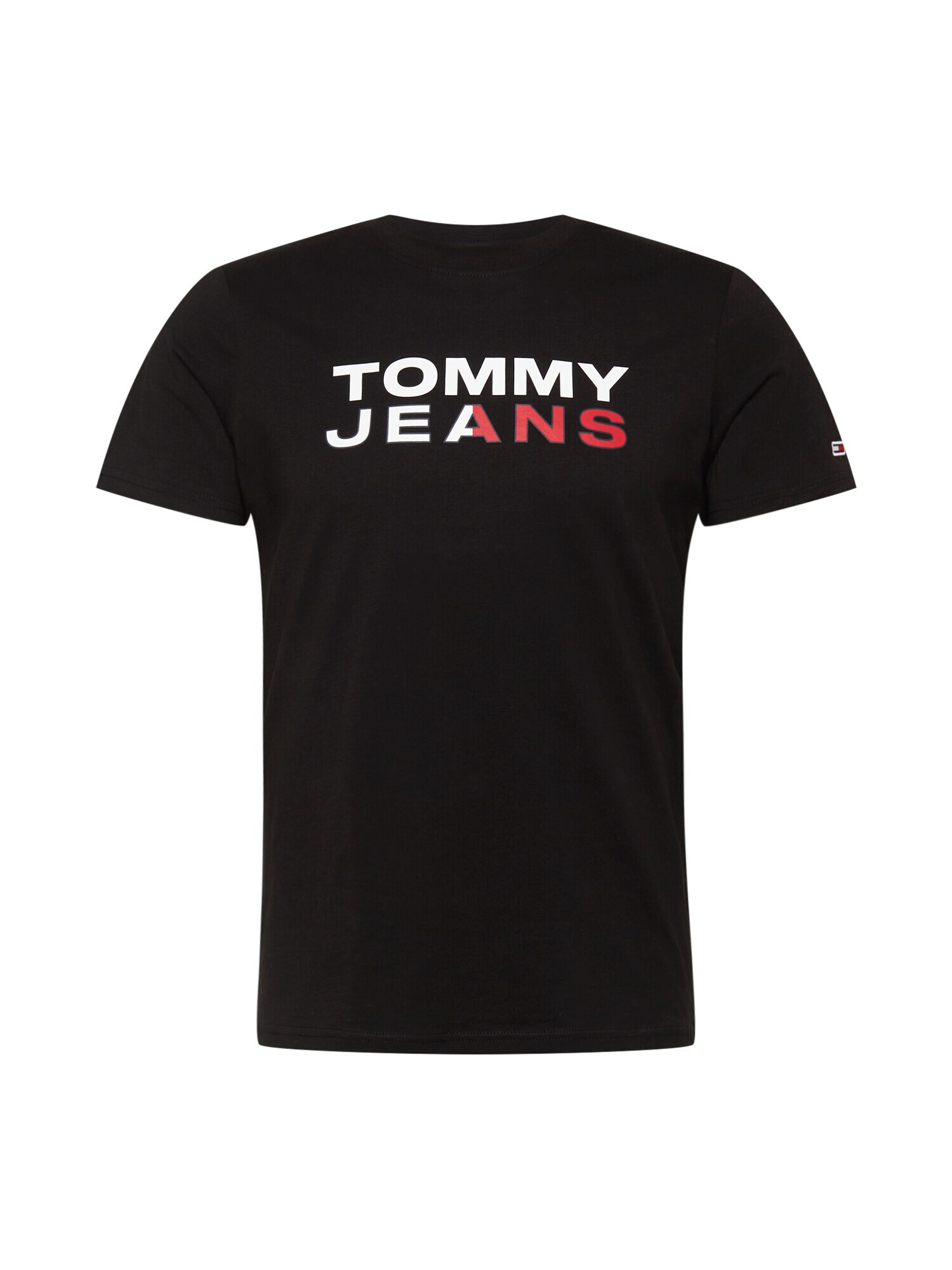 Tommy Jeans Majica krvavo rdeča / črna / bela - Pepit.si