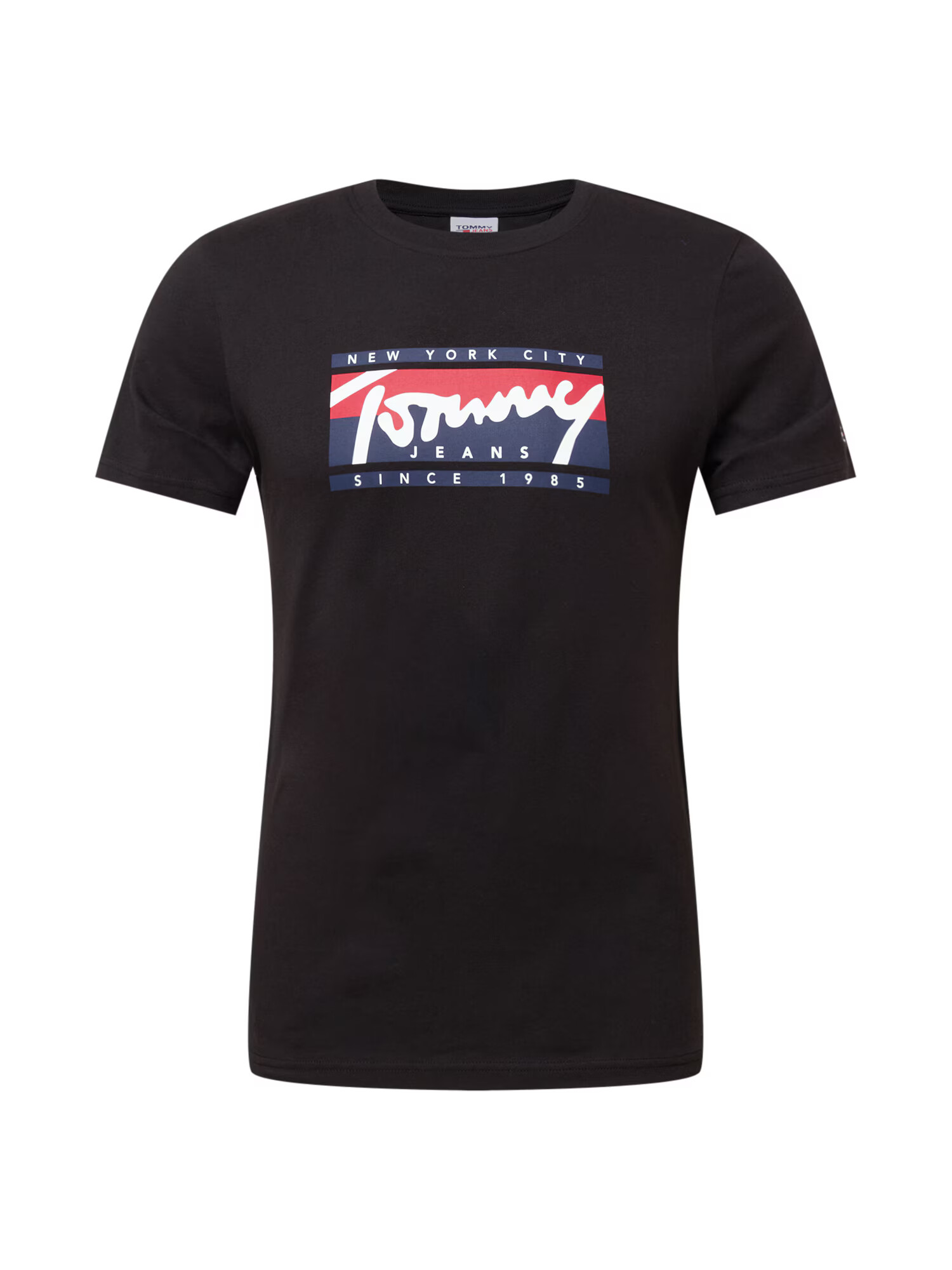 Tommy Jeans Majica mornarska / rdeča / črna / bela - Pepit.si