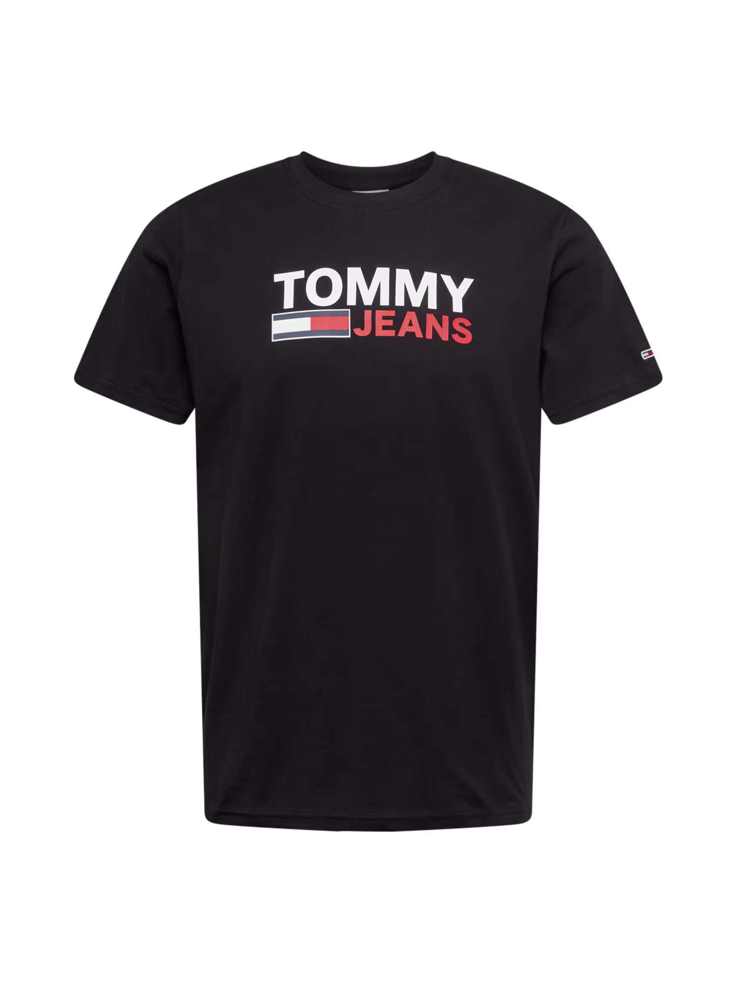 Tommy Jeans Majica mornarska / rdeča / črna / bela - Pepit.si