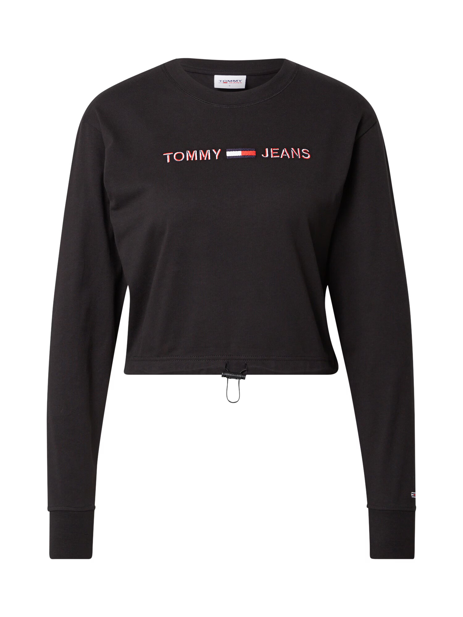 Tommy Jeans Majica črna / rdeča / bela / nočno modra - Pepit.si