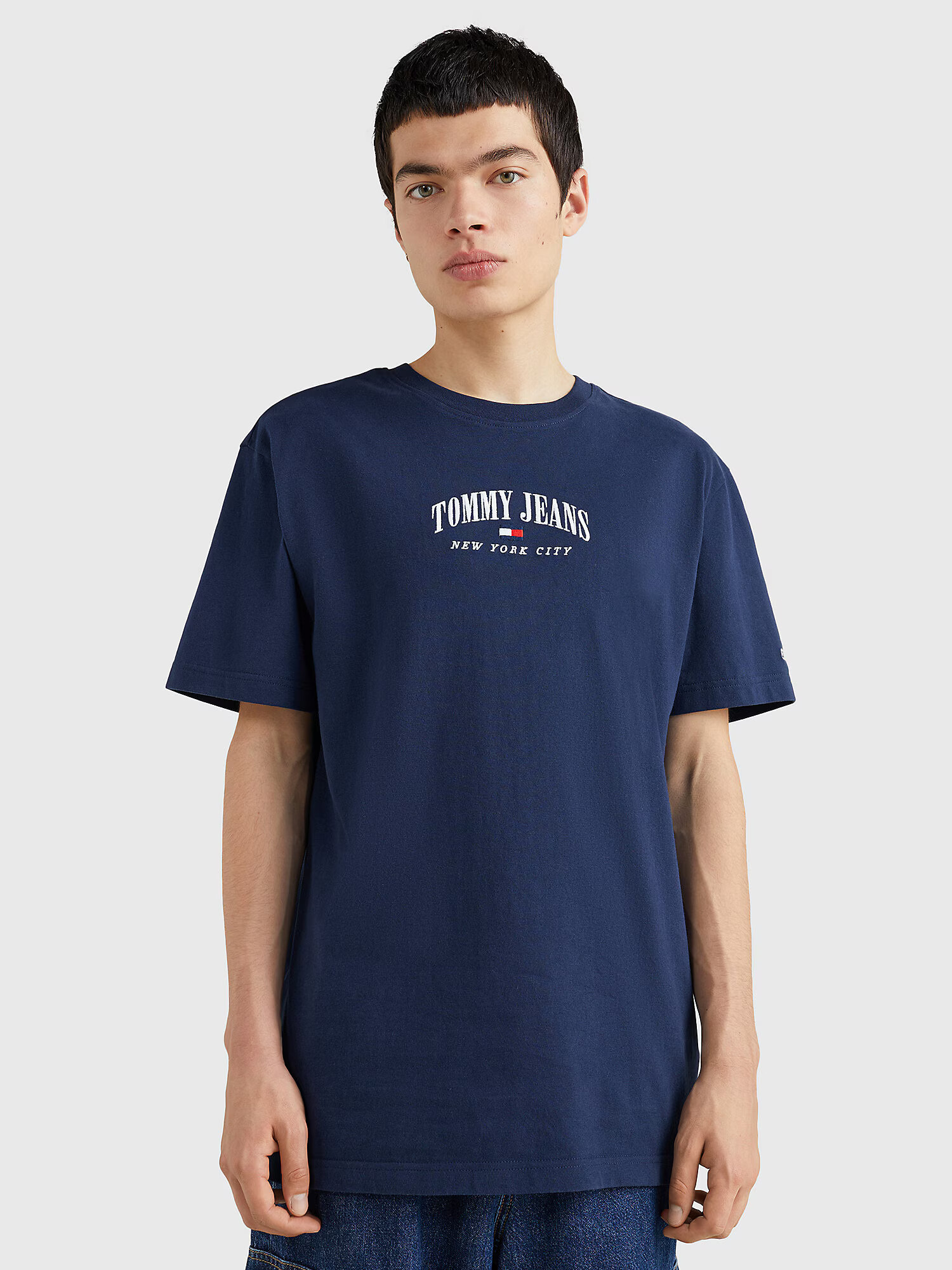 Tommy Jeans Majica marine / rdeča / bela - Pepit.si