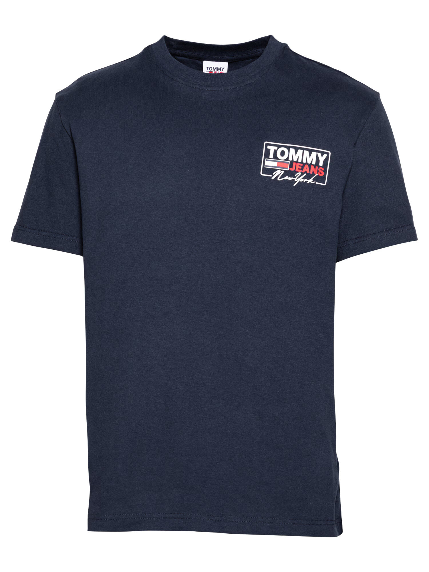 Tommy Jeans Majica mornarska / rdeča / bela - Pepit.si