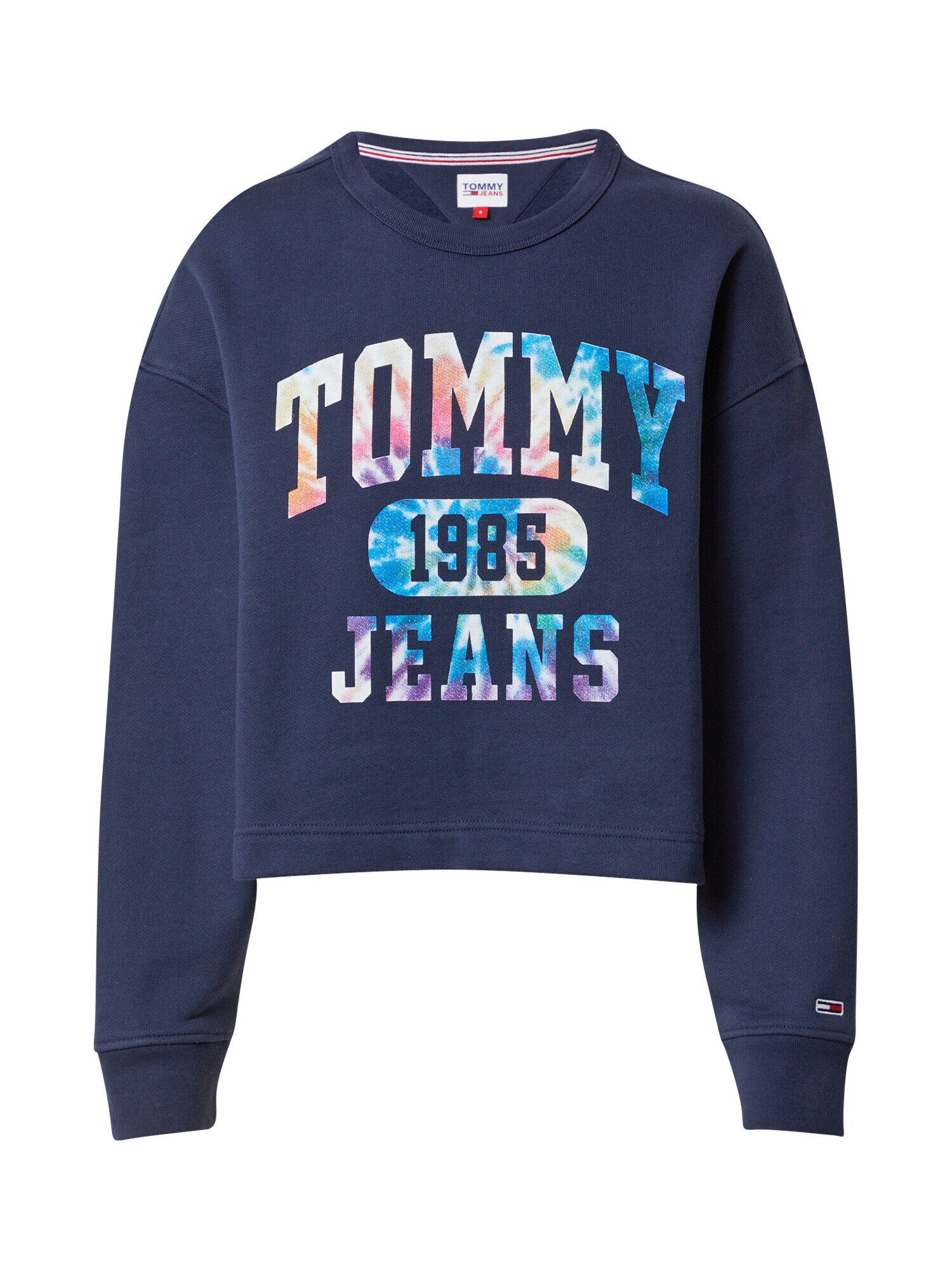 Tommy Jeans Majica mornarska / mešane barve - Pepit.si