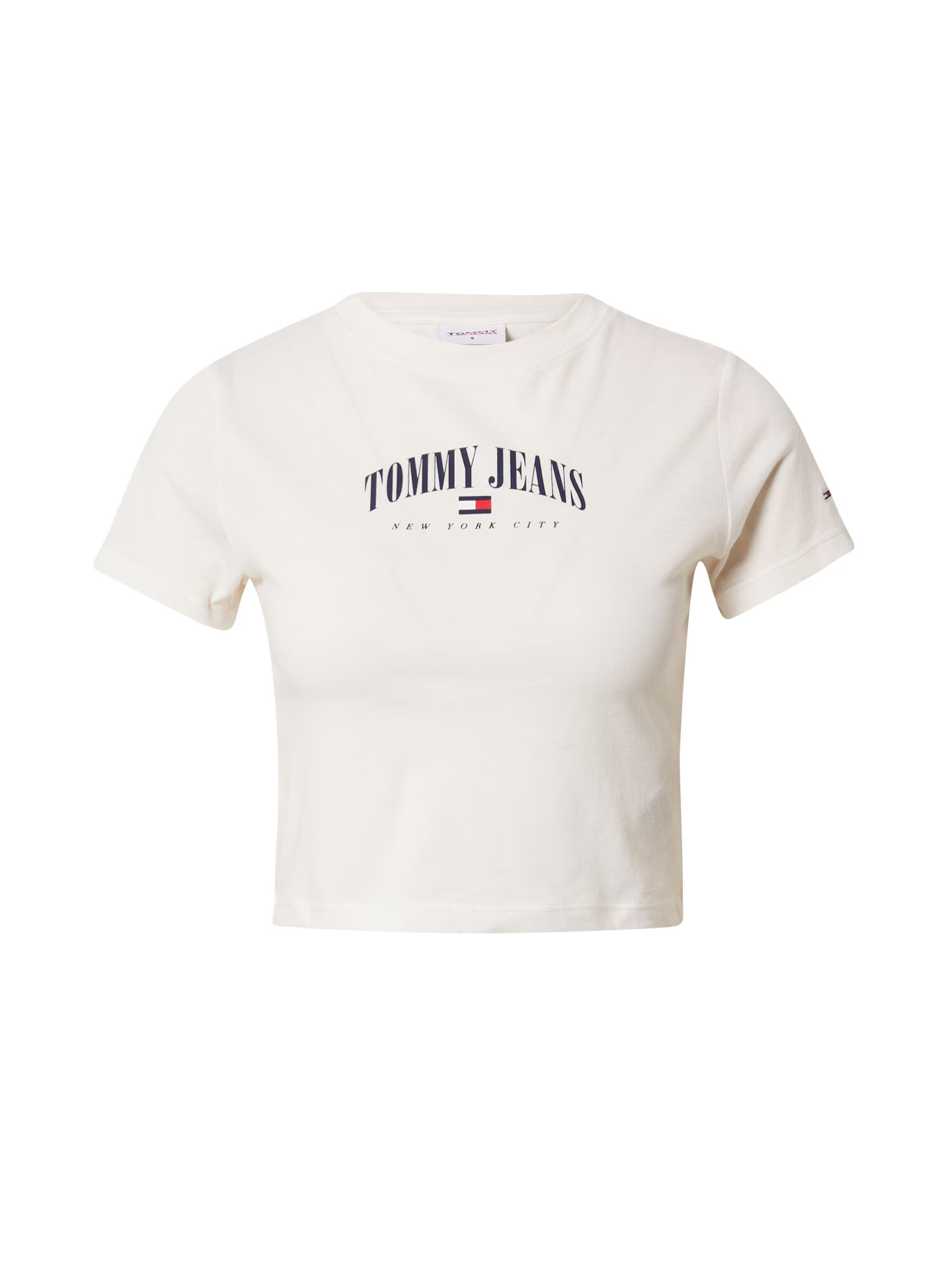 Tommy Jeans Majica mornarska / rdeča / bela - Pepit.si