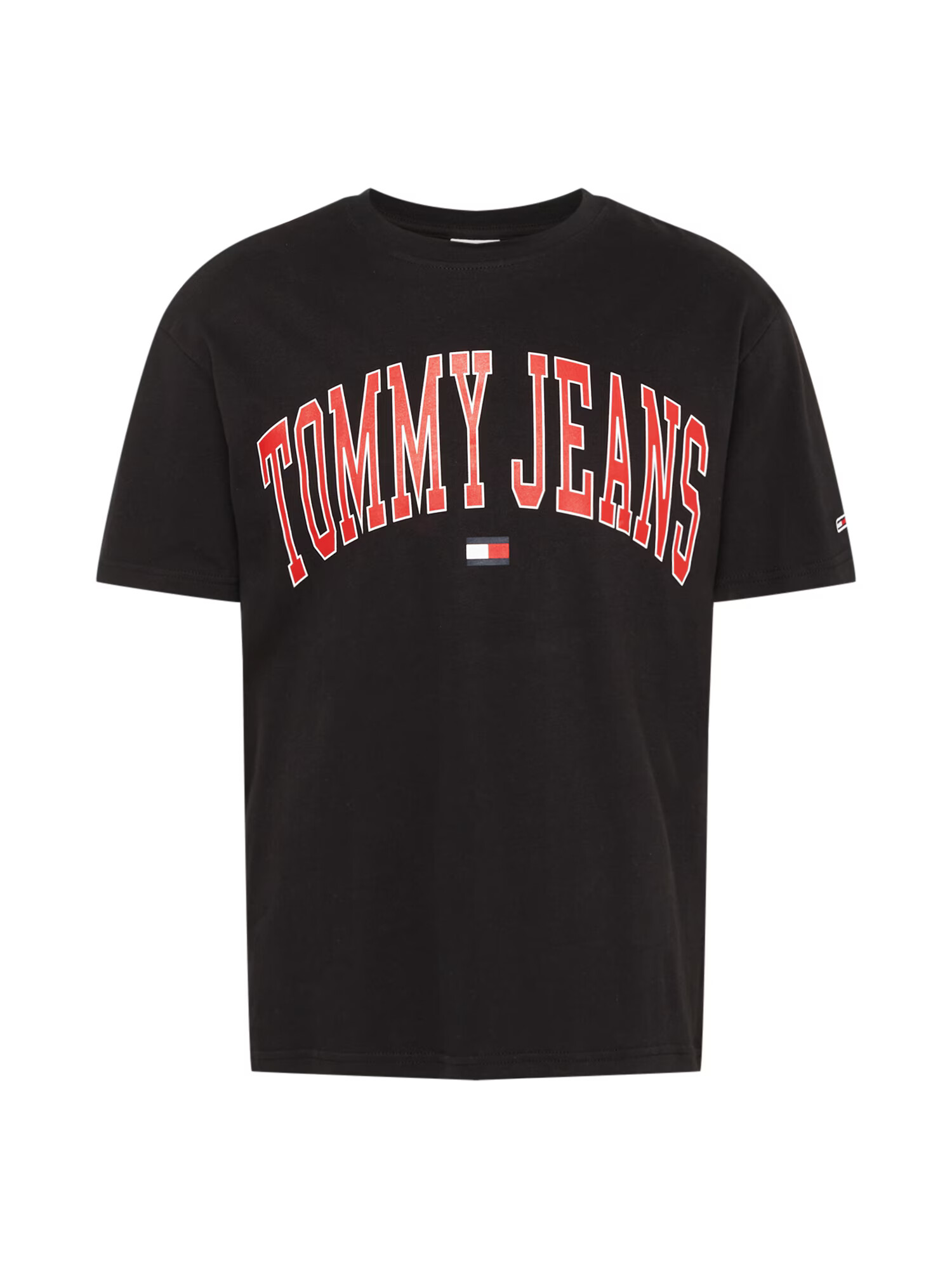 Tommy Jeans Majica mornarska / rdeča / črna / bela - Pepit.si