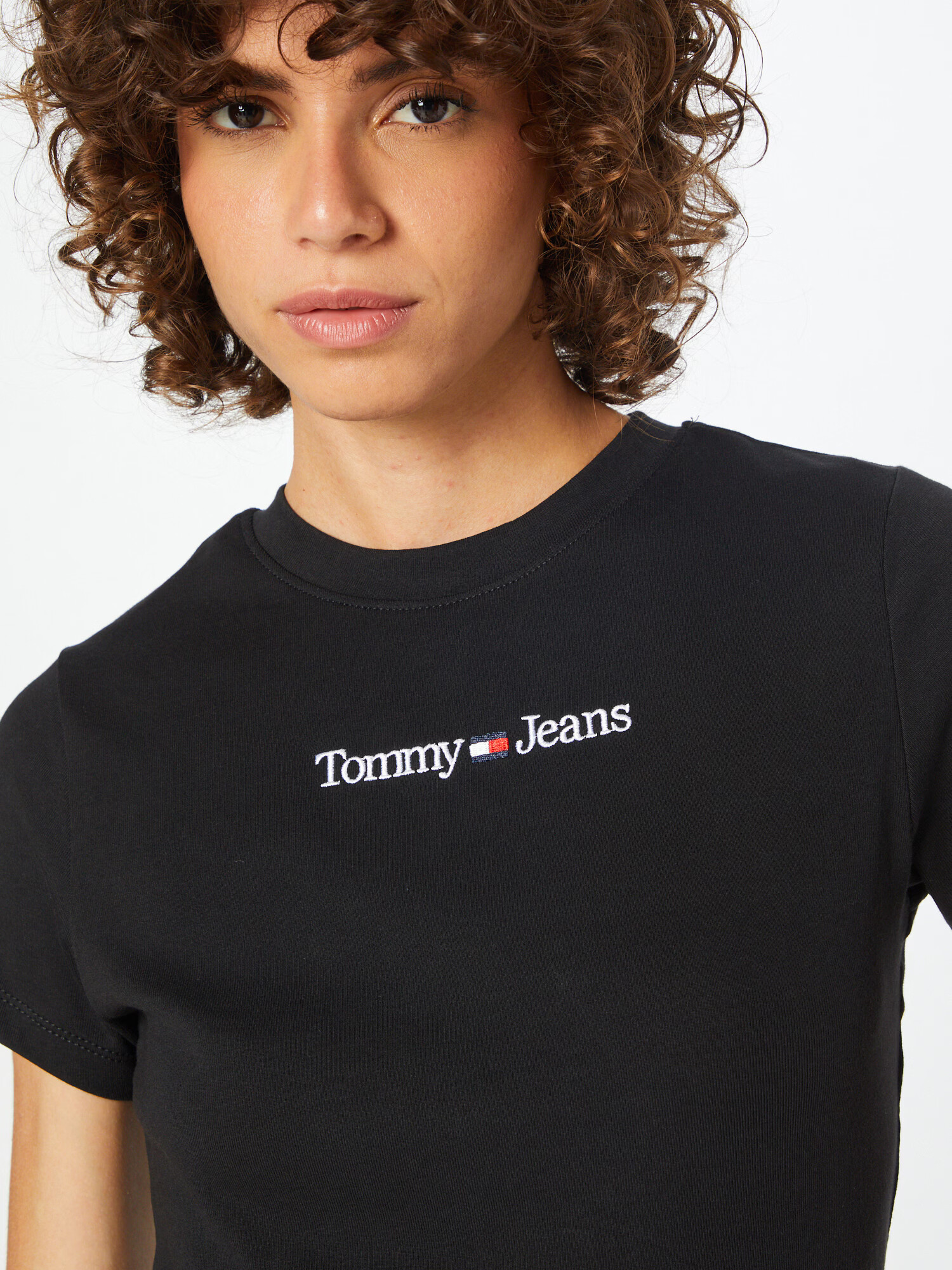 Tommy Jeans Majica mornarska / rdeča / črna / bela - Pepit.si