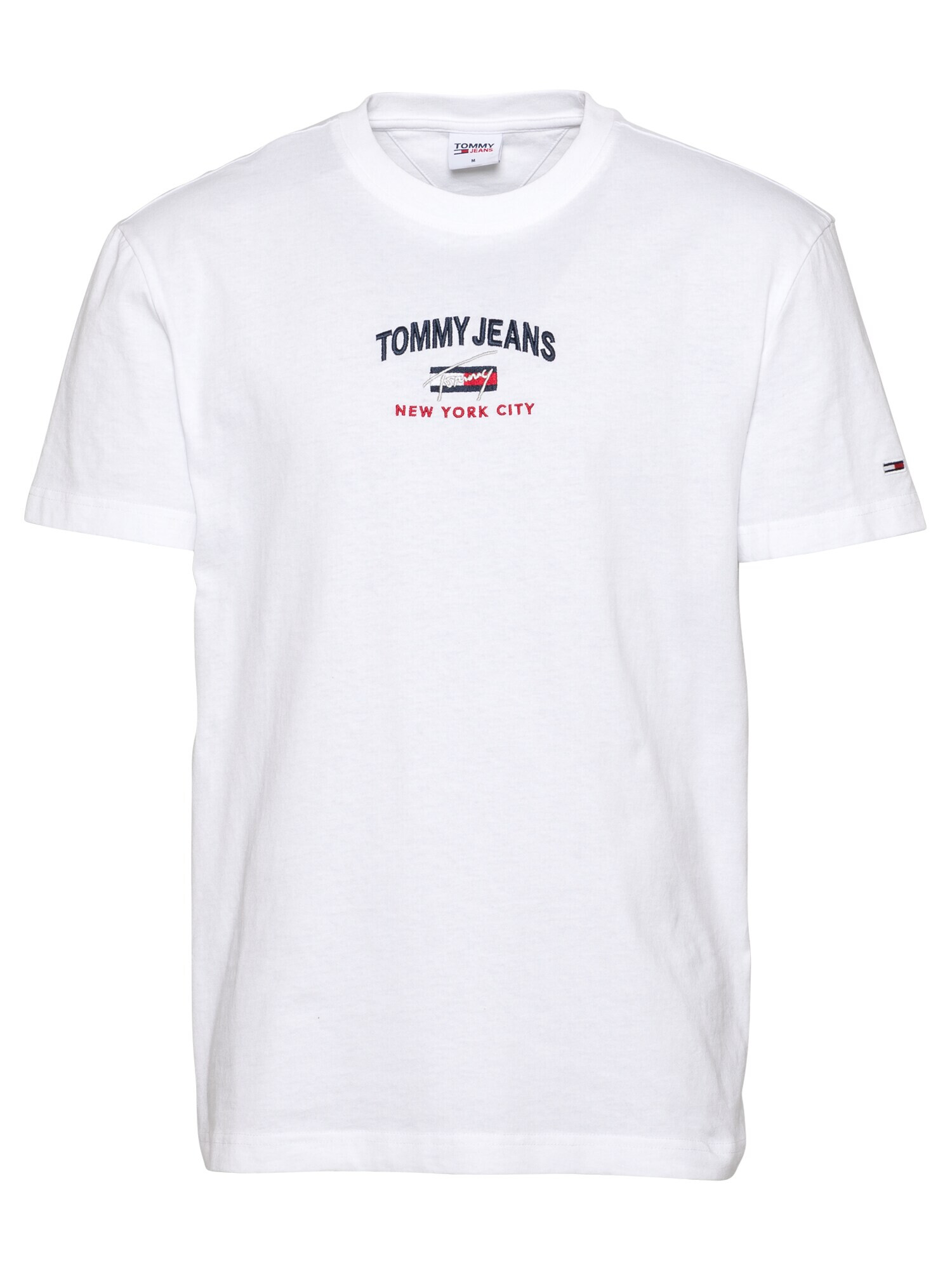 Tommy Jeans Majica nočno modra / rdeča / bela - Pepit.si