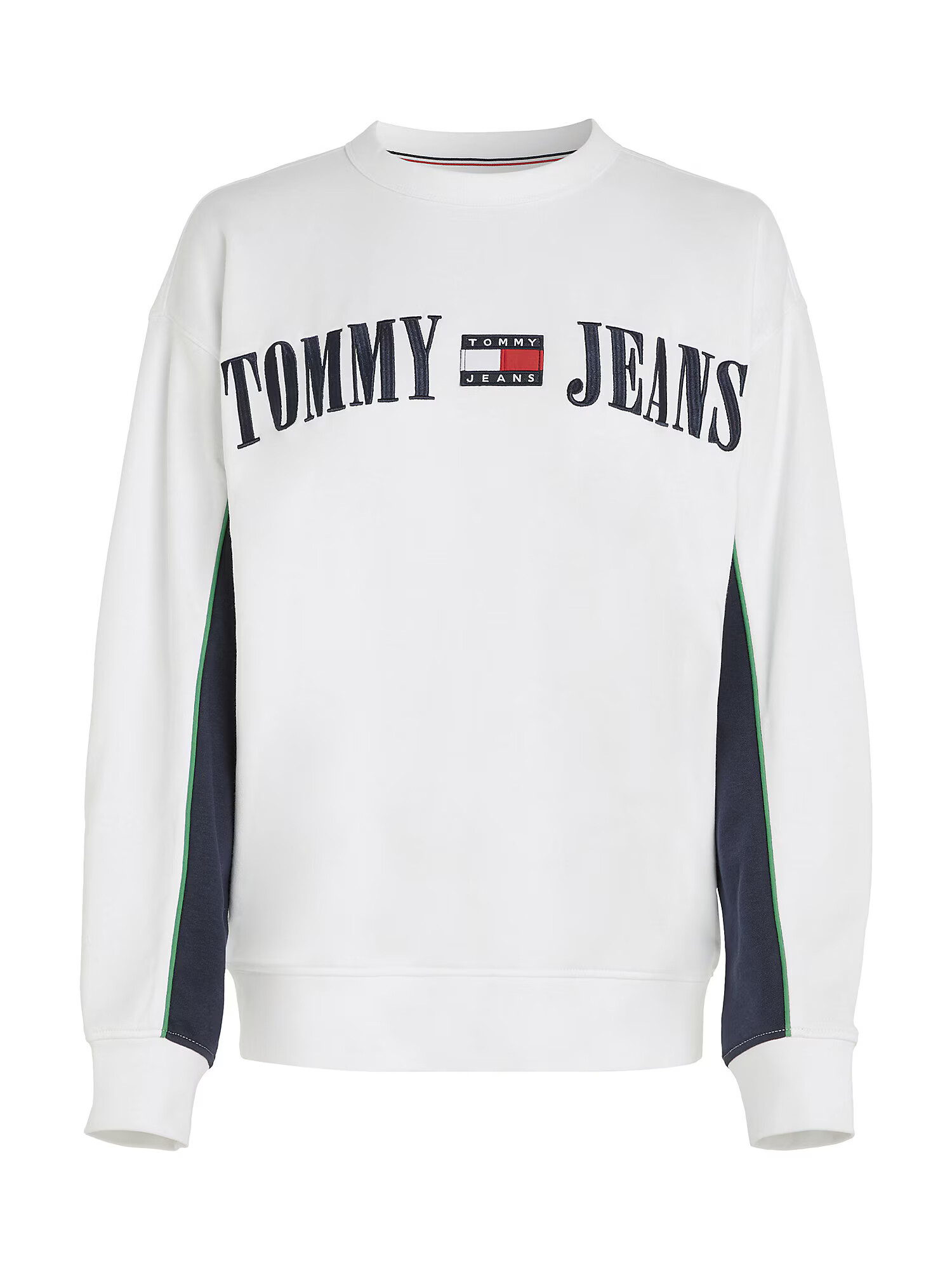 Tommy Jeans Majica nočno modra / rdeča / bela - Pepit.si