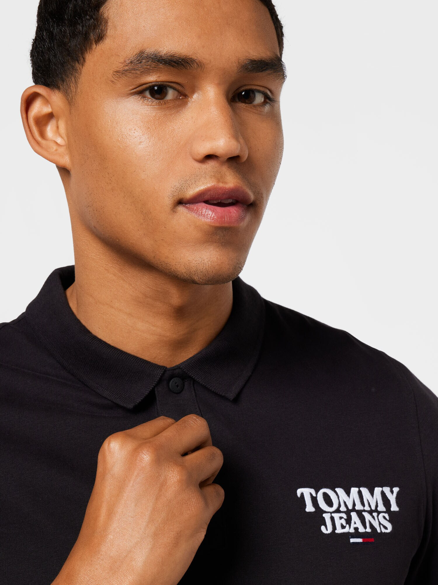 Tommy Jeans Majica rdeča / črna / bela - Pepit.si