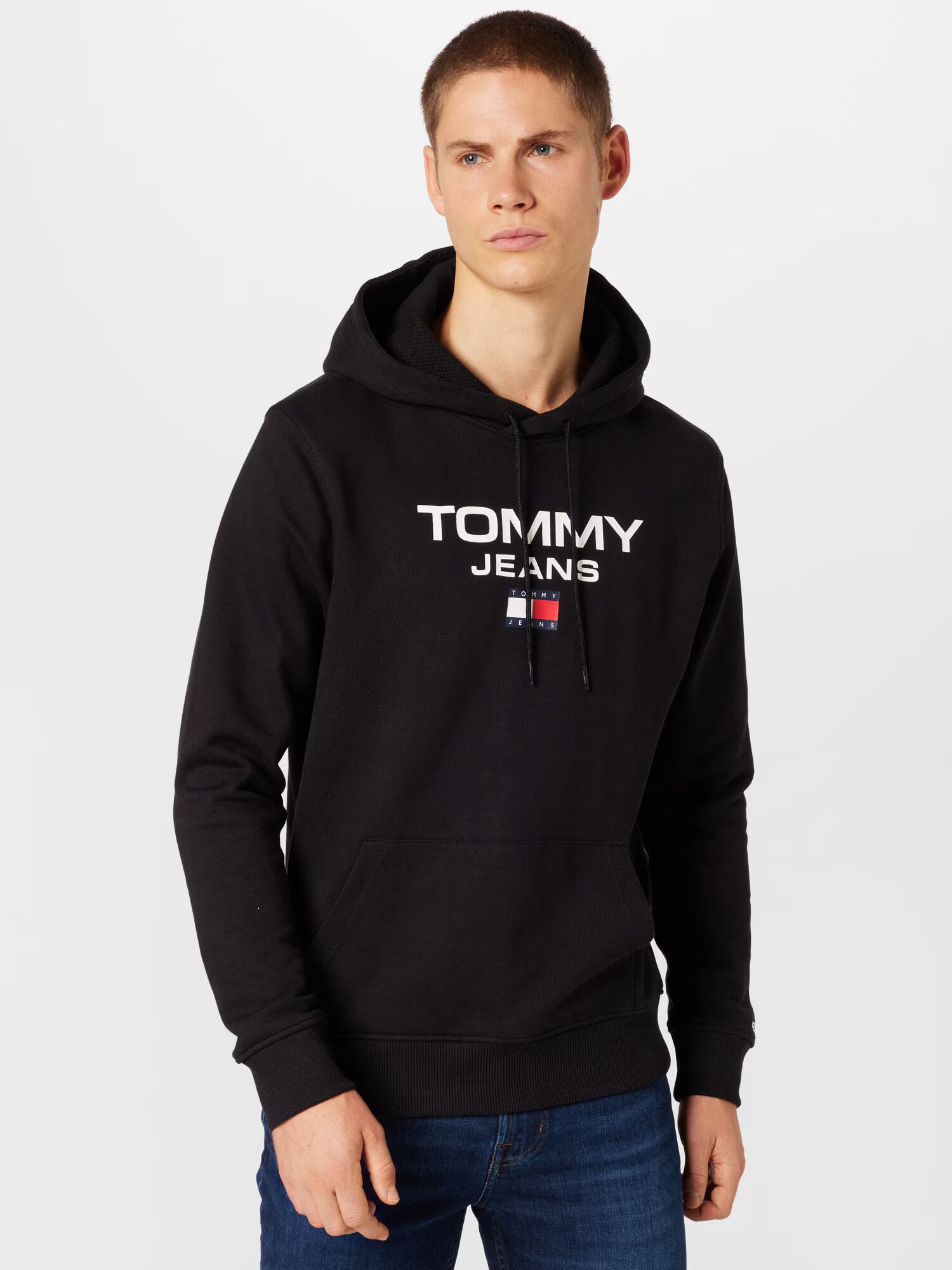 TOMMY HILFIGER Majica rdeča / črna / bela - Pepit.si