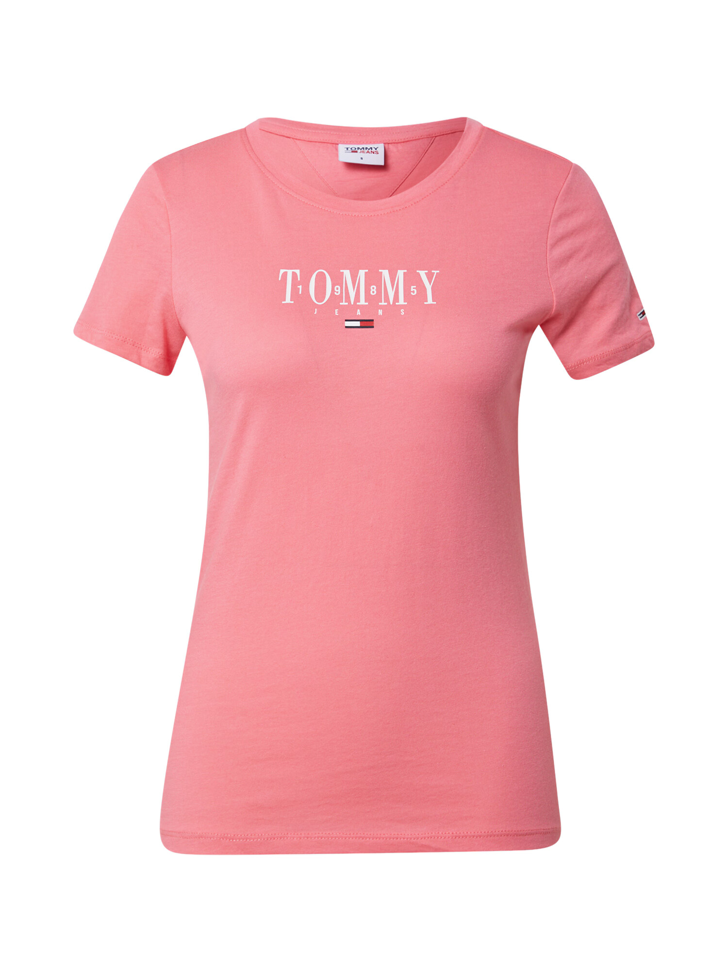 Tommy Jeans Majica svetlo roza / rdeča / bela / mornarska - Pepit.si