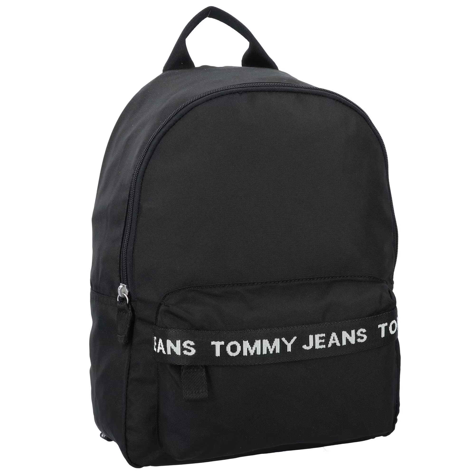 Tommy Jeans Nahrbtnik črna / bela - Pepit.si