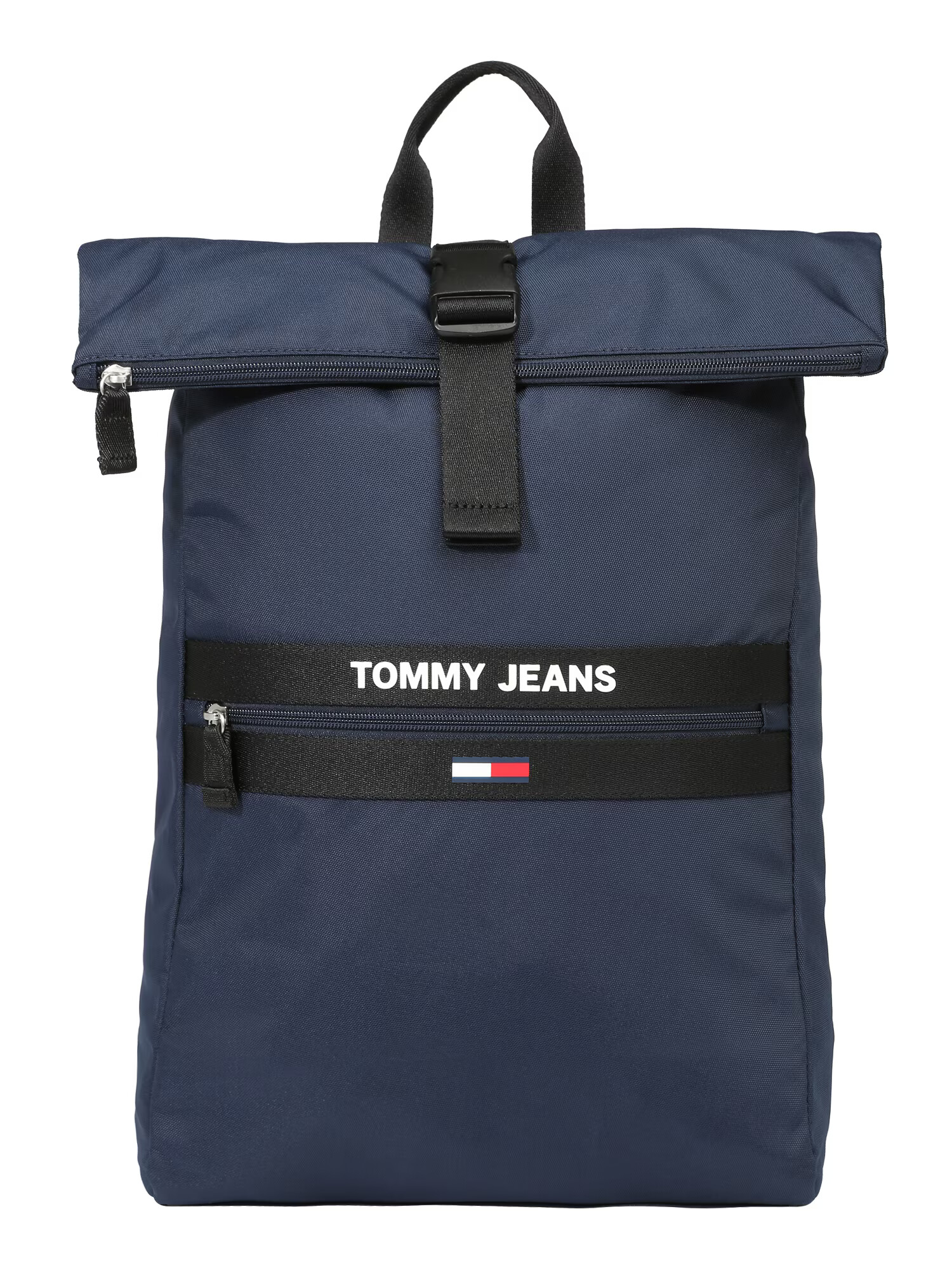 Tommy Jeans Nahrbtnik mornarska / bela / črna / krvavo rdeča - Pepit.si