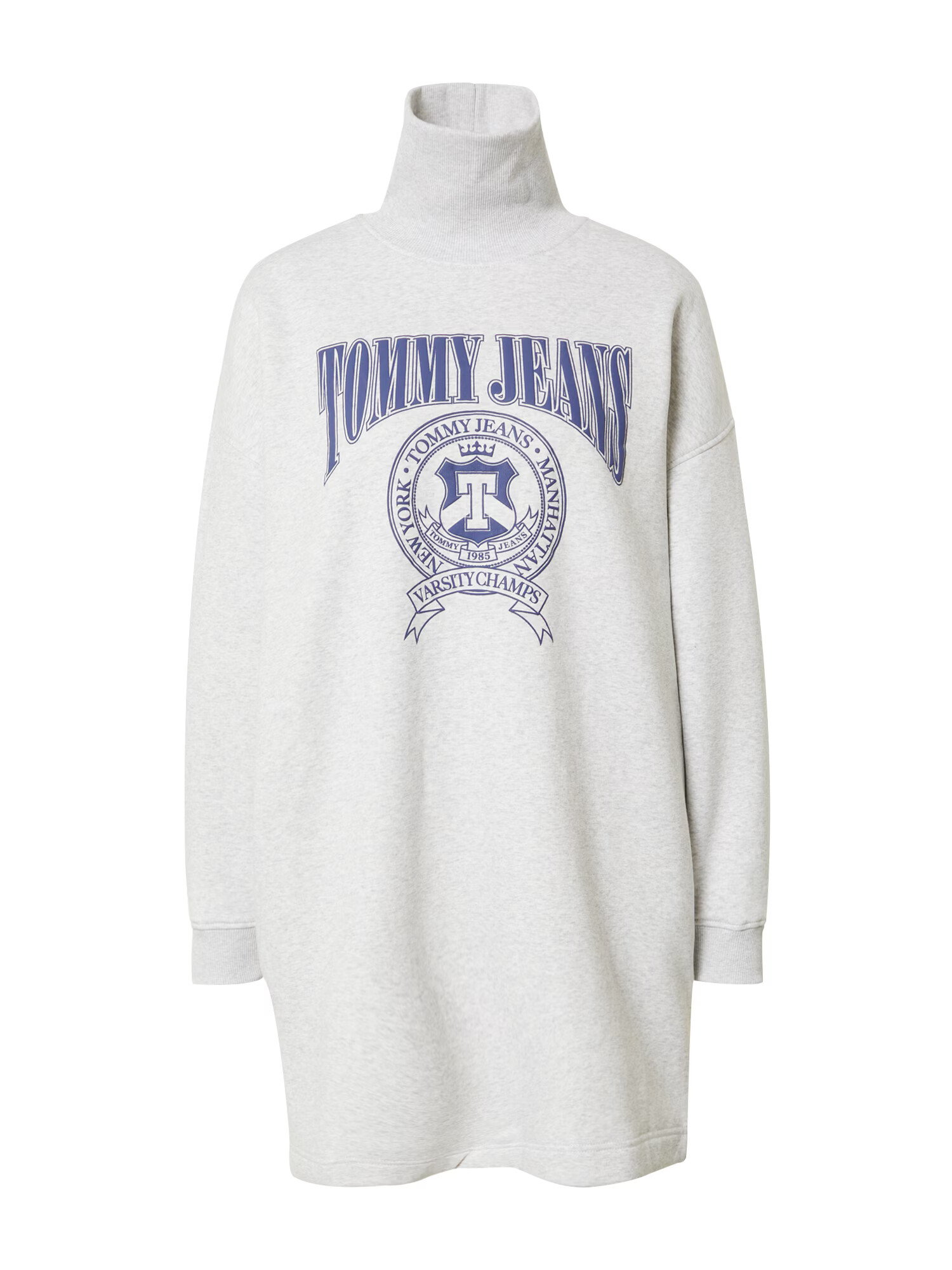 Tommy Jeans Obleka marine / pegasto siva - Pepit.si