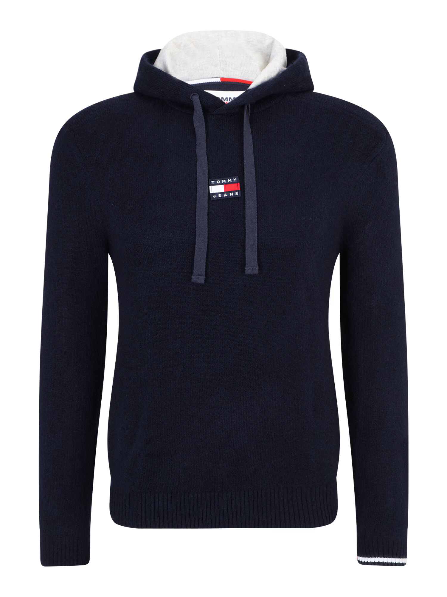 Tommy Jeans Pulover temno modra / rdeča / bela - Pepit.si