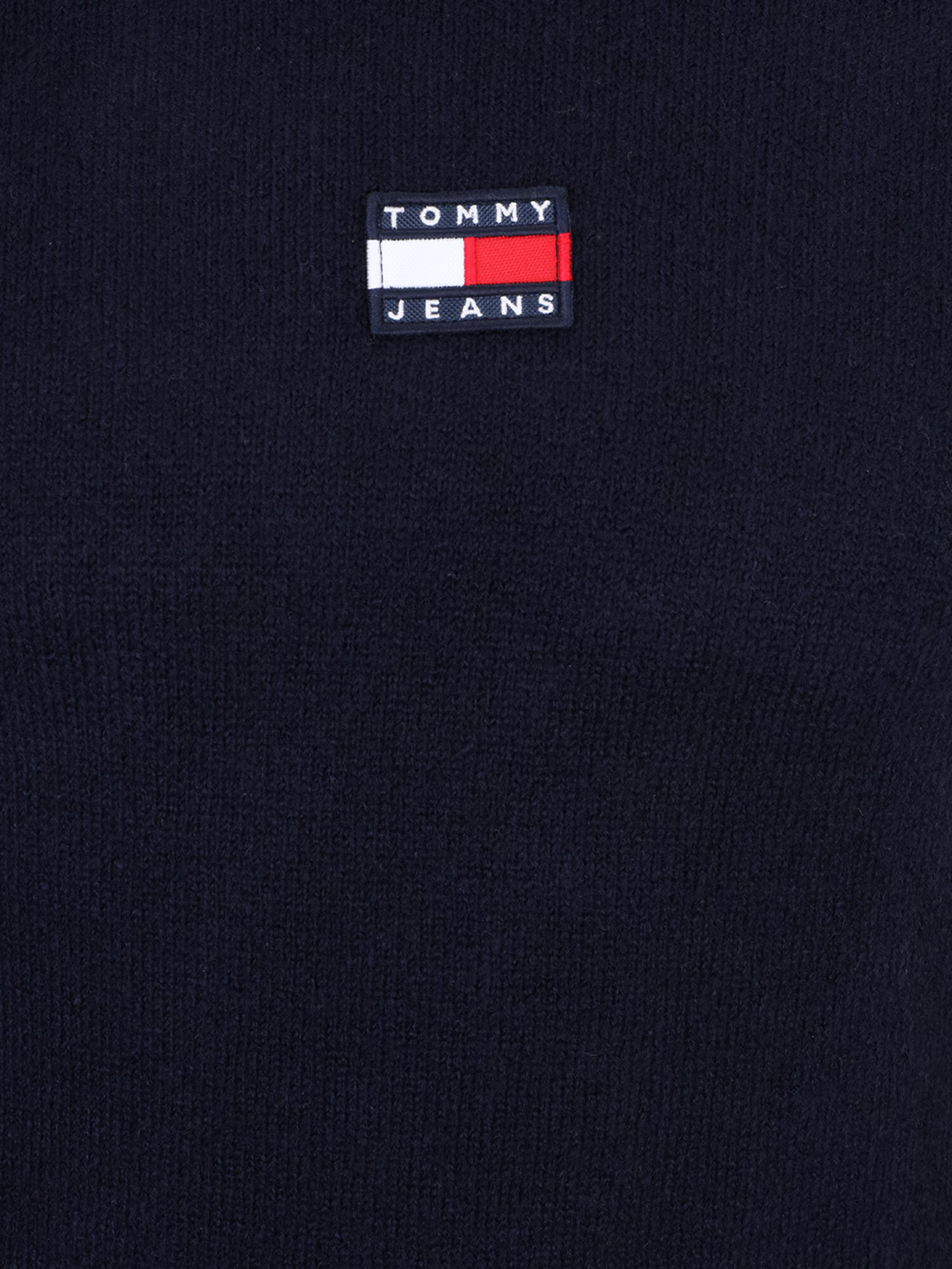 Tommy Jeans Pulover temno modra / rdeča / bela - Pepit.si