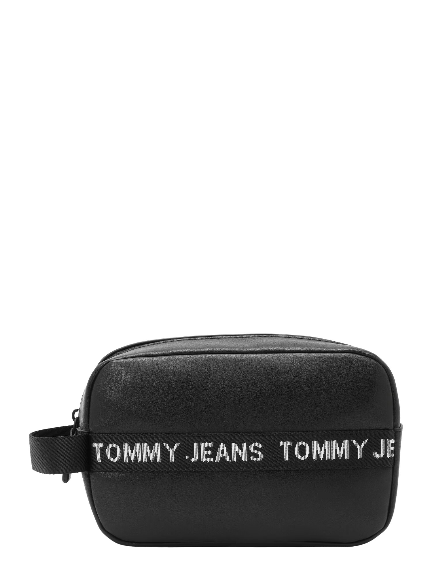 Tommy Jeans Toaletna torbica črna / bela - Pepit.si