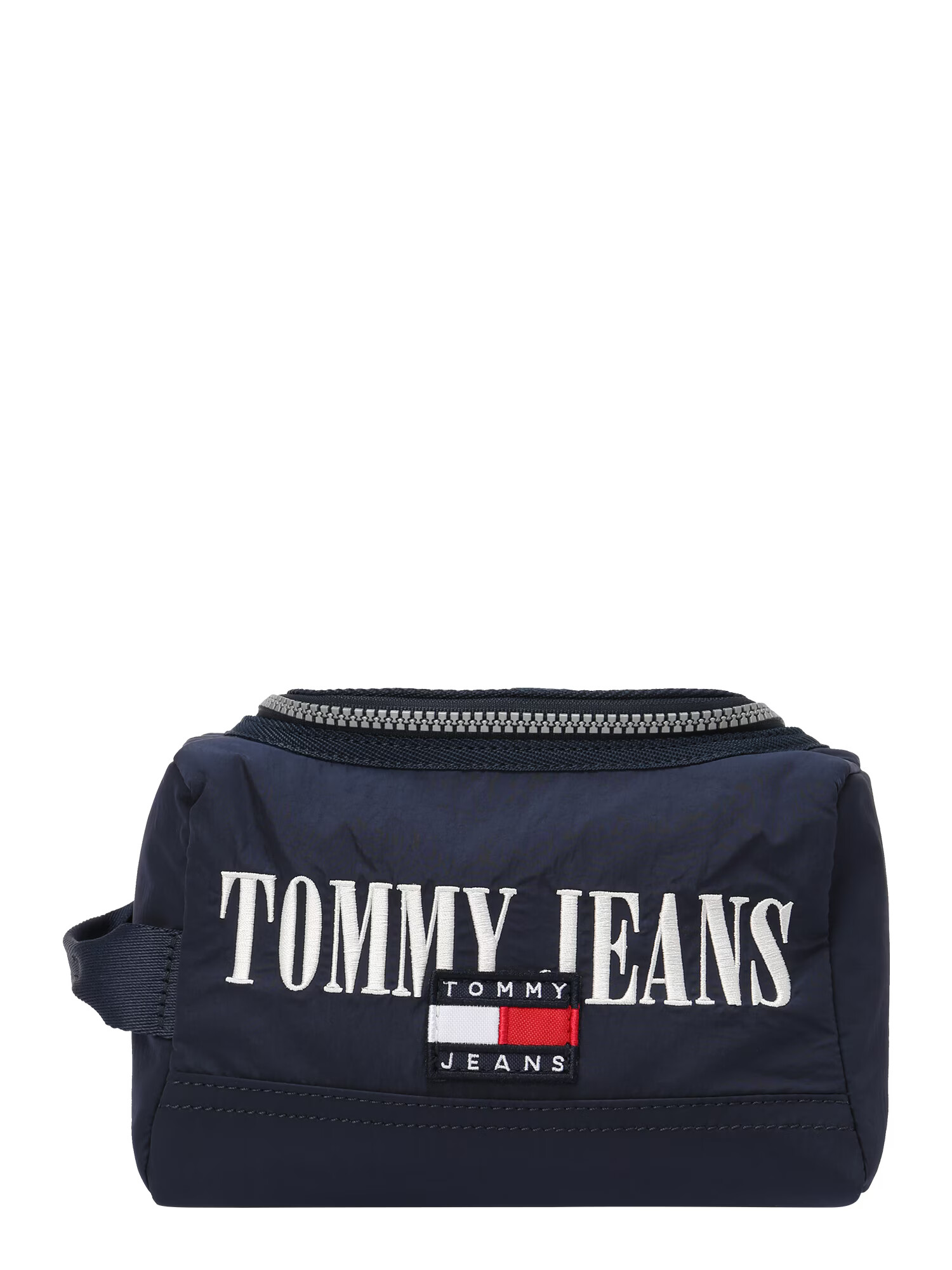 Tommy Jeans Toaletna torbica mornarska / temno rdeča / bela - Pepit.si