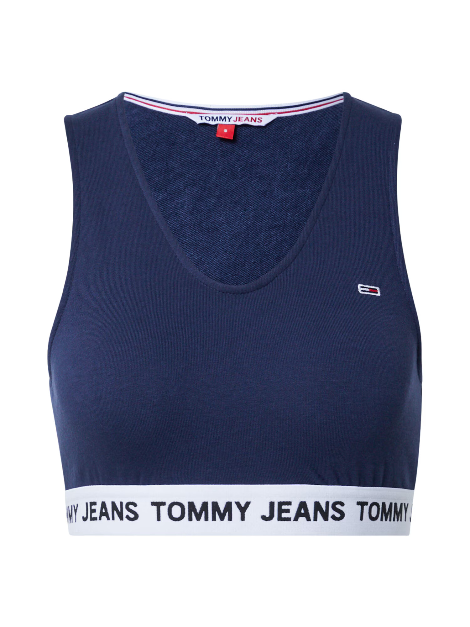 Tommy Jeans Top mornarska / bela - Pepit.si