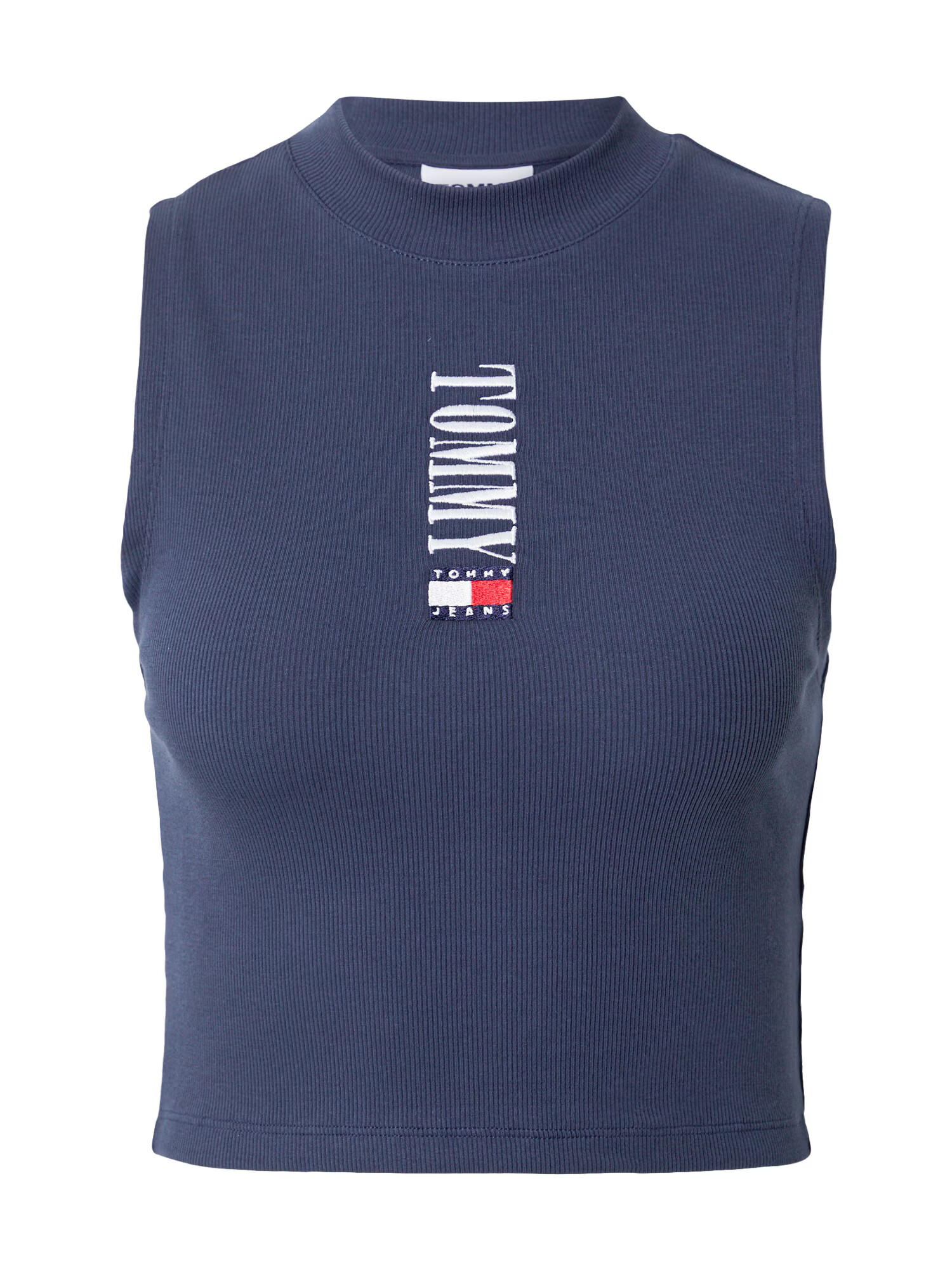 Tommy Jeans Top mornarska / rdeča / bela - Pepit.si