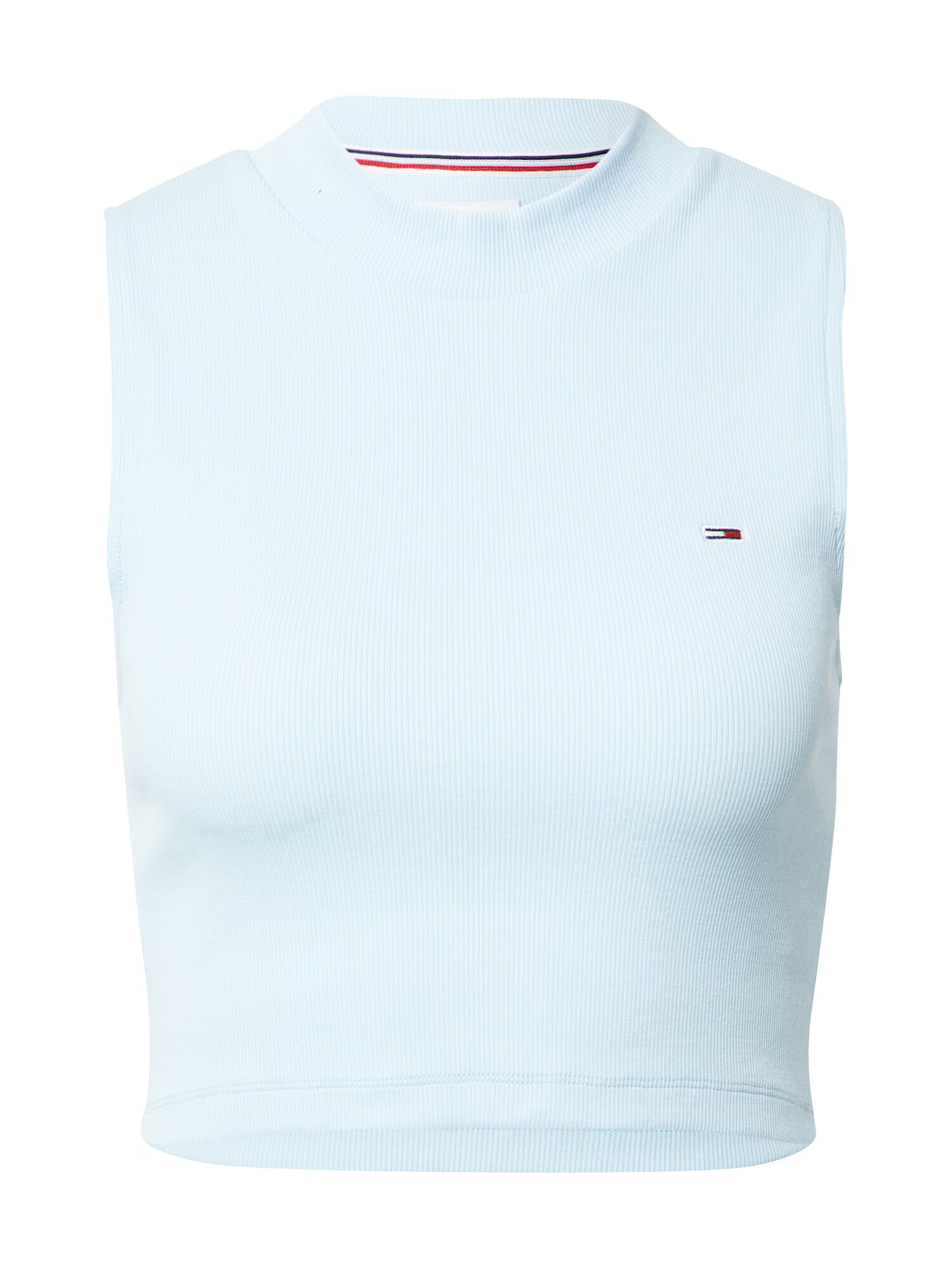 Tommy Jeans Top svetlo modra - Pepit.si