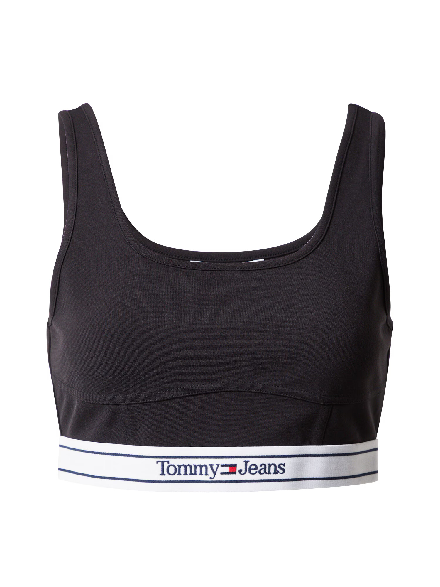 Tommy Jeans Top temno modra / živo rdeča / črna / bela - Pepit.si