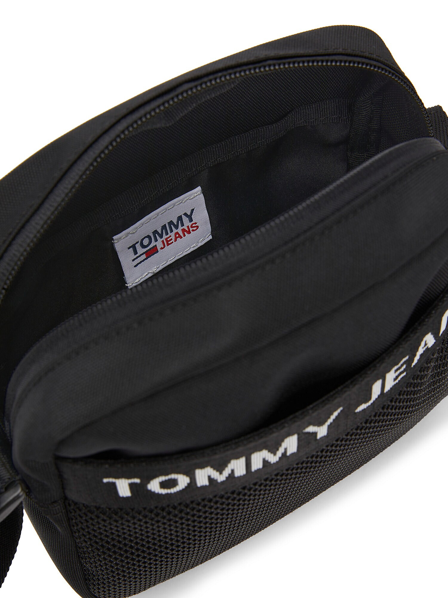 Tommy Jeans Torba za čez ramo črna / bela - Pepit.si