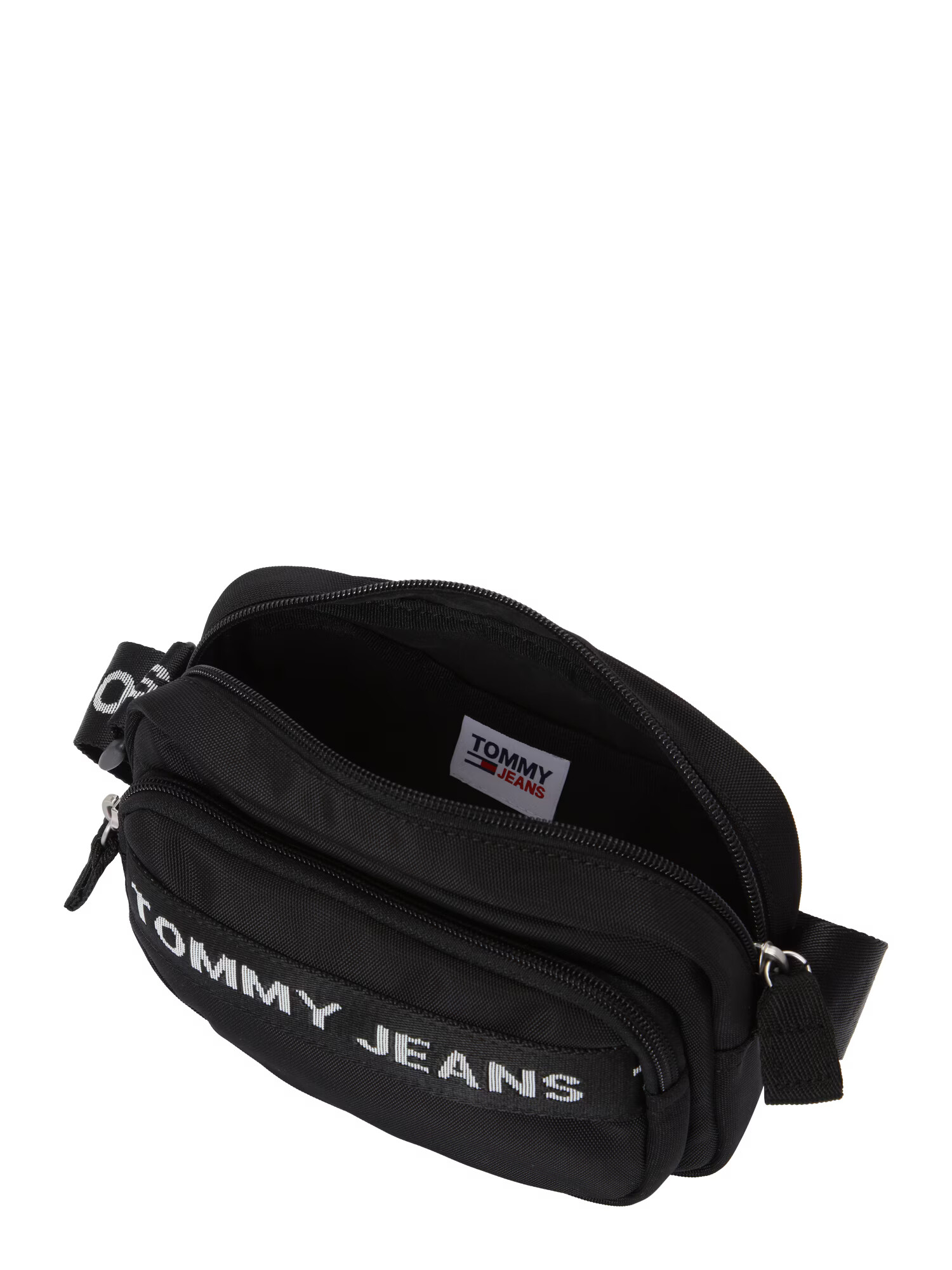 Tommy Jeans Torba za čez ramo črna / bela - Pepit.si