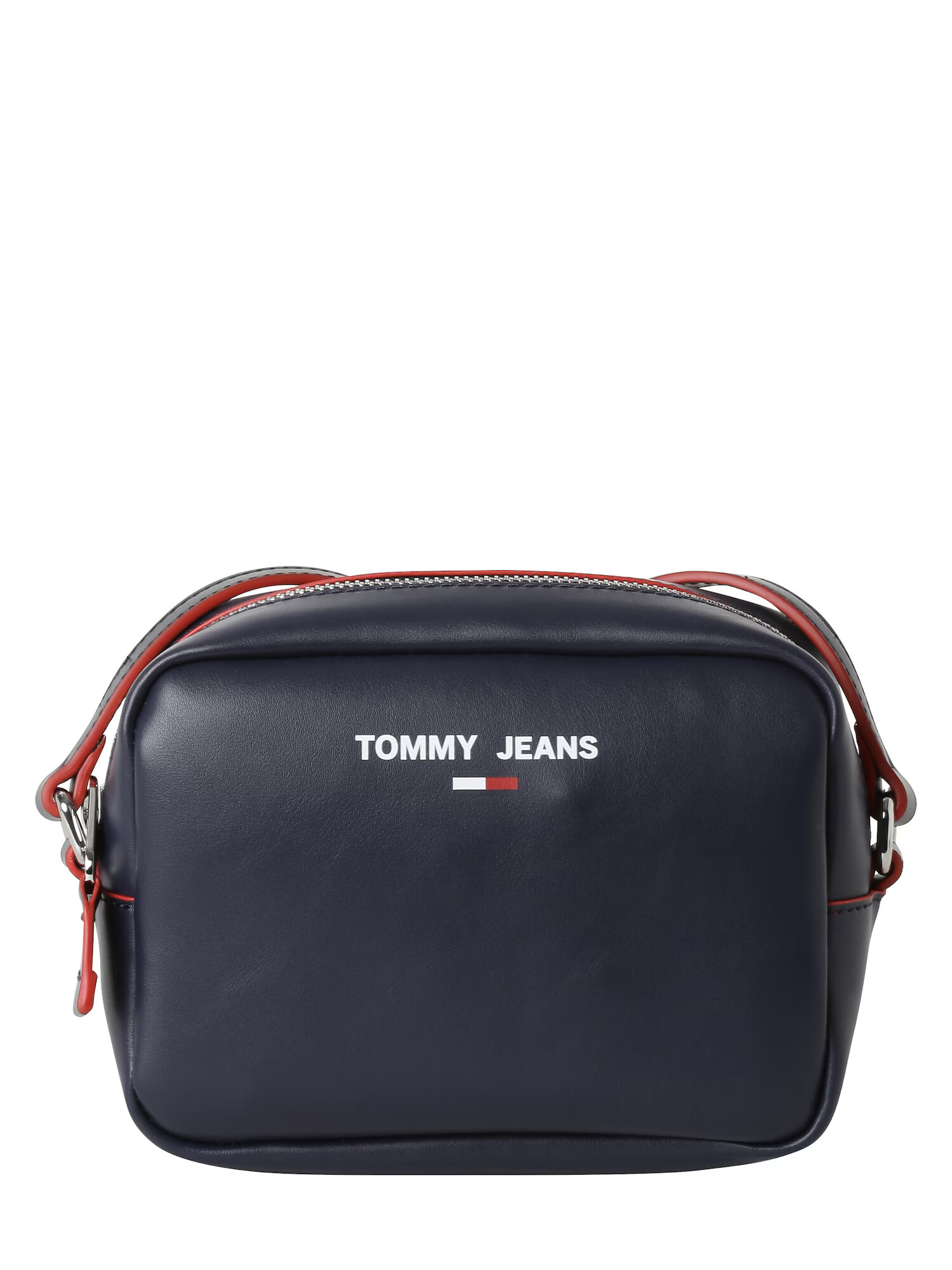 Tommy Jeans Torba za čez ramo 'Essential' mornarska / bela / rdeča - Pepit.si