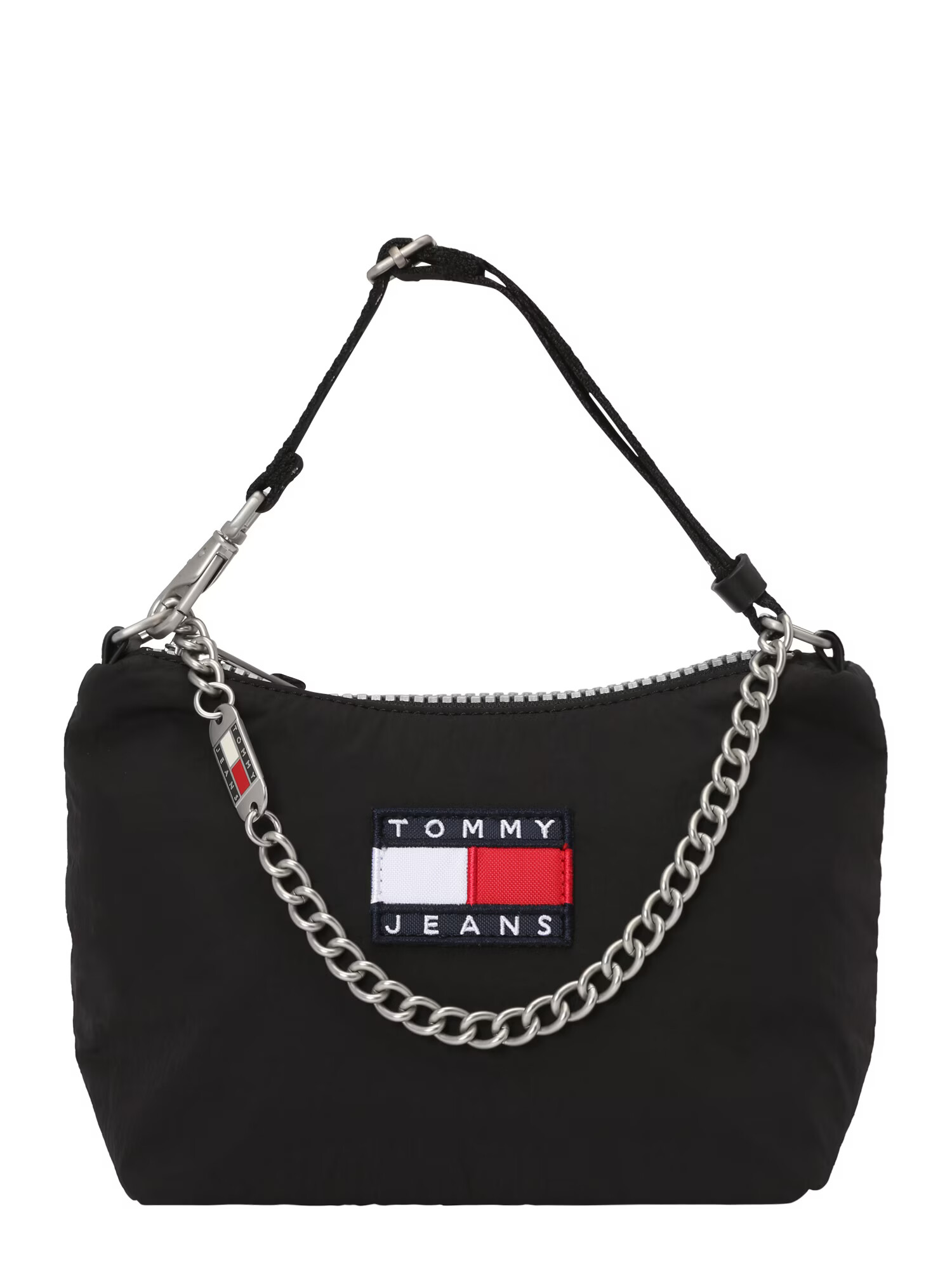 Tommy Jeans Torba za čez ramo mornarska / ognjeno rdeča / črna / bela - Pepit.si