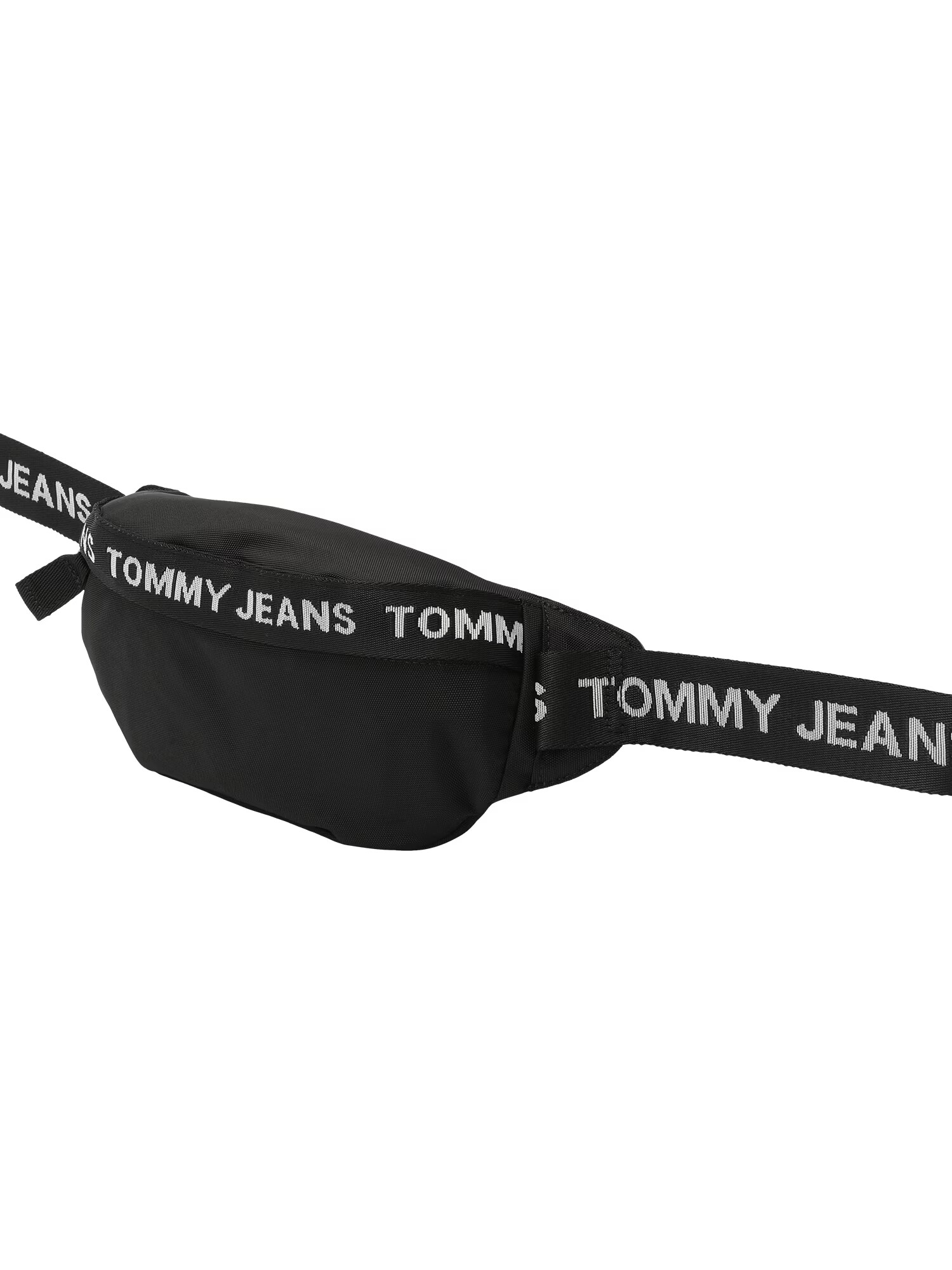 Tommy Jeans Torbica za okrog pasu črna / bela - Pepit.si