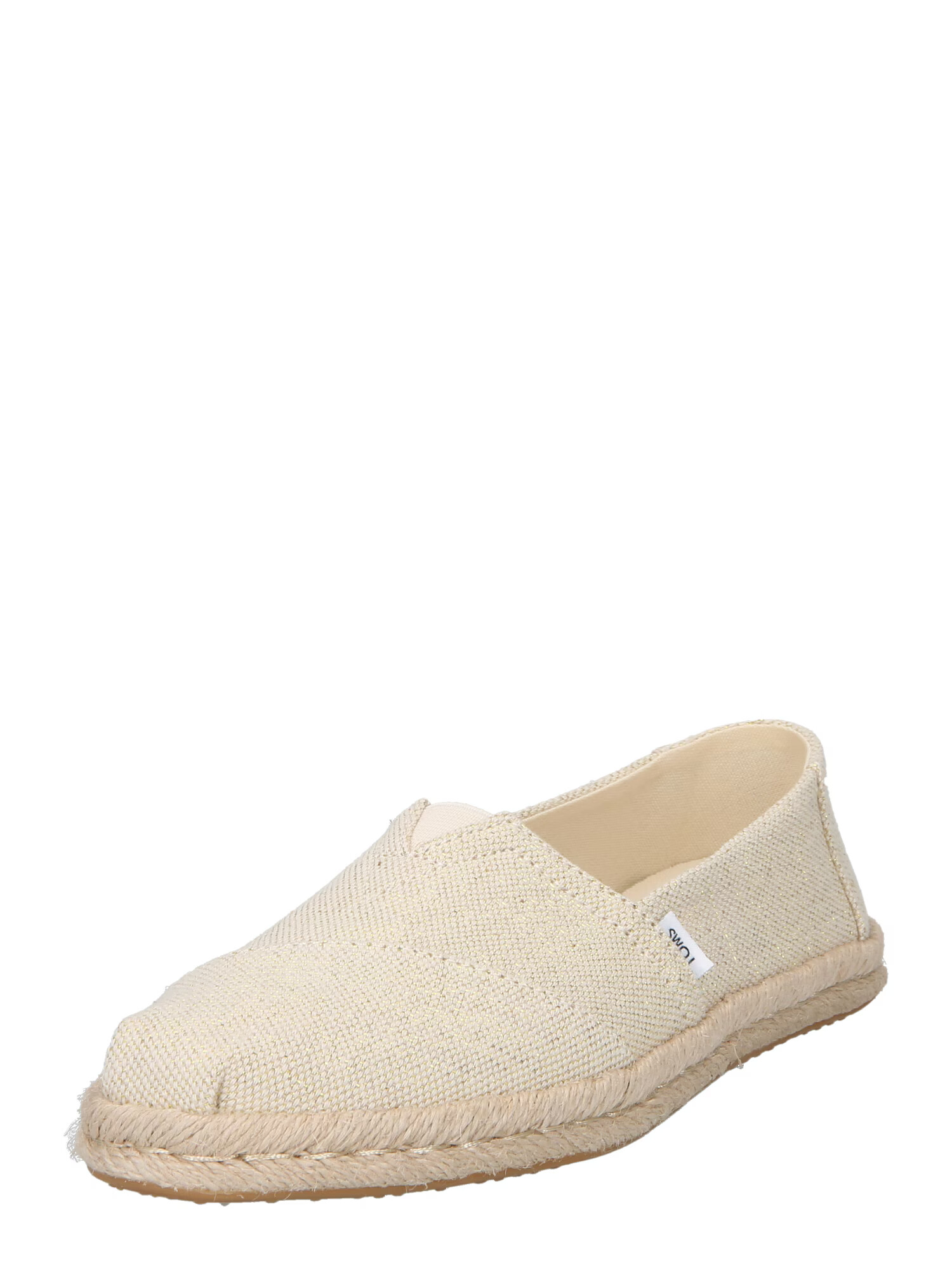 TOMS Espadrile 'ALPARGATA' bež / zlata - Pepit.si