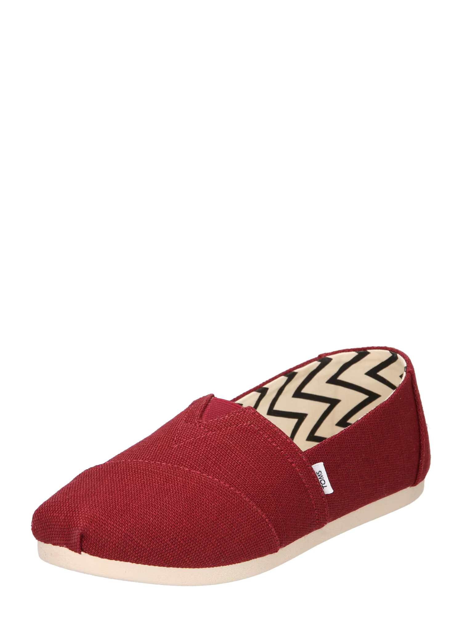 TOMS Espadrile 'Alpargata' svetlo modra / bordo / bela - Pepit.si