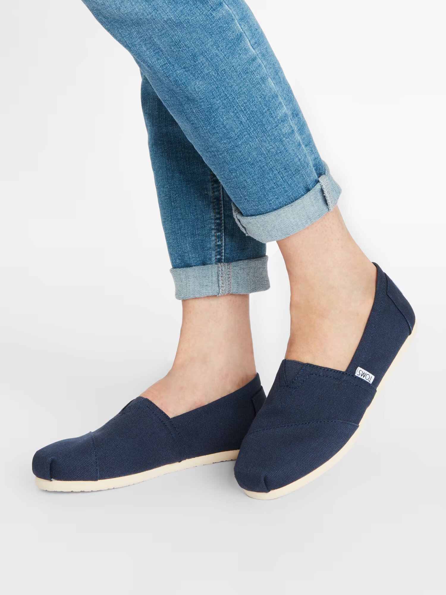 TOMS Espadrile 'Alpargata Core' mornarska - Pepit.si