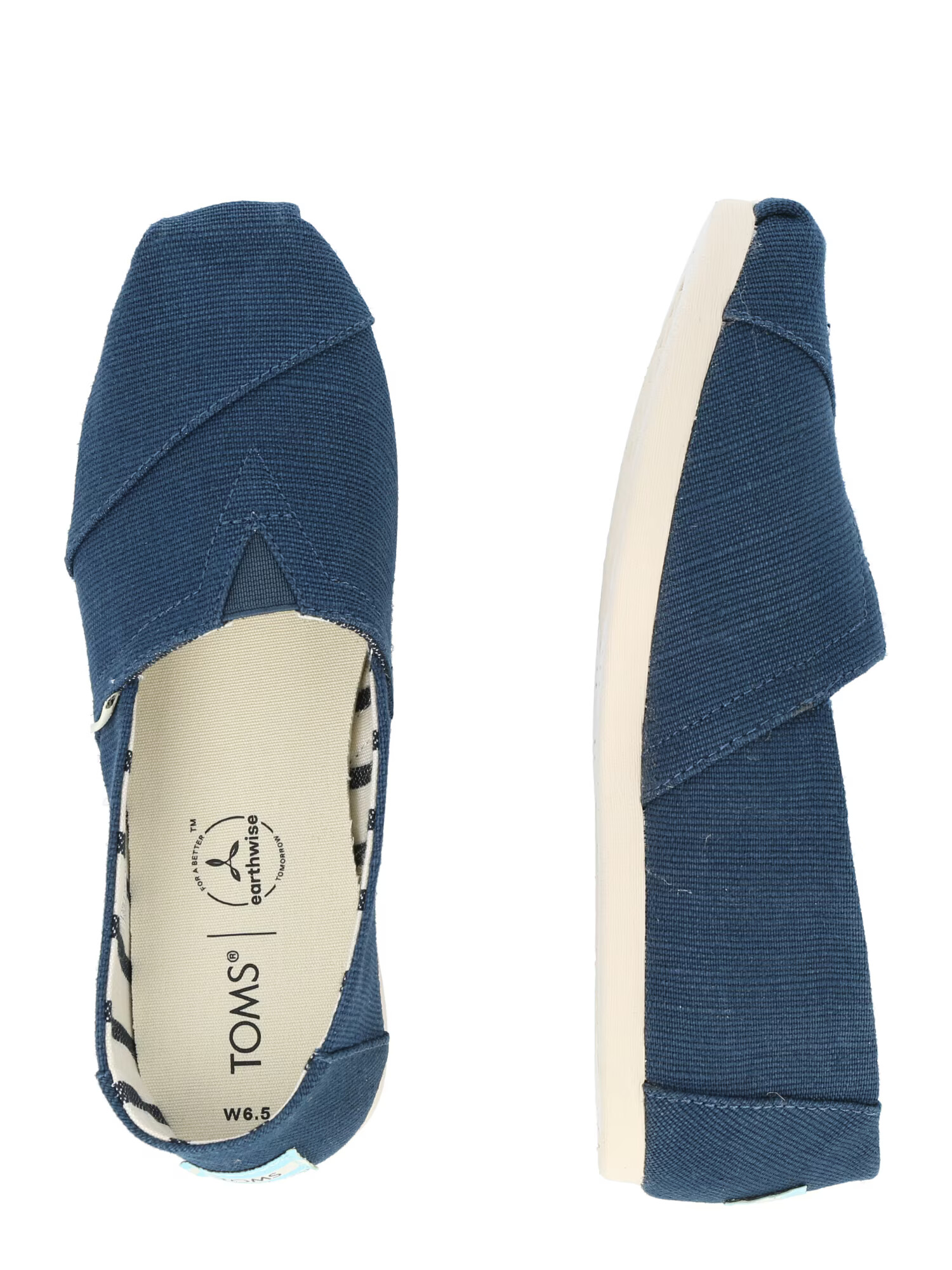 TOMS Espadrile 'Alpargata' mornarska - Pepit.si