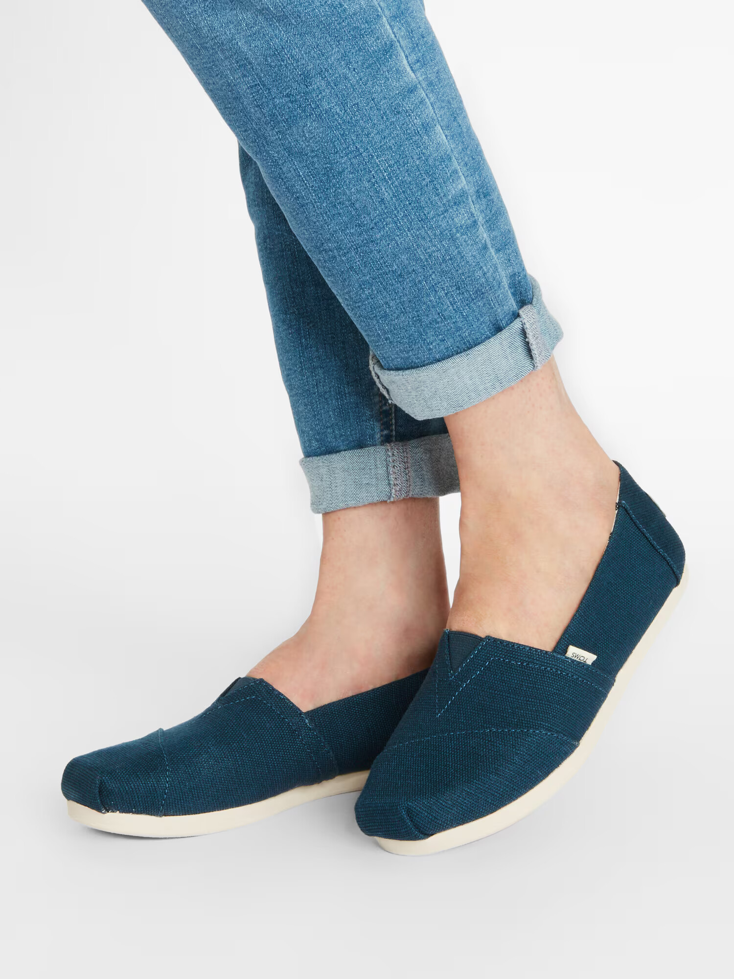 TOMS Espadrile 'Alpargata' mornarska - Pepit.si