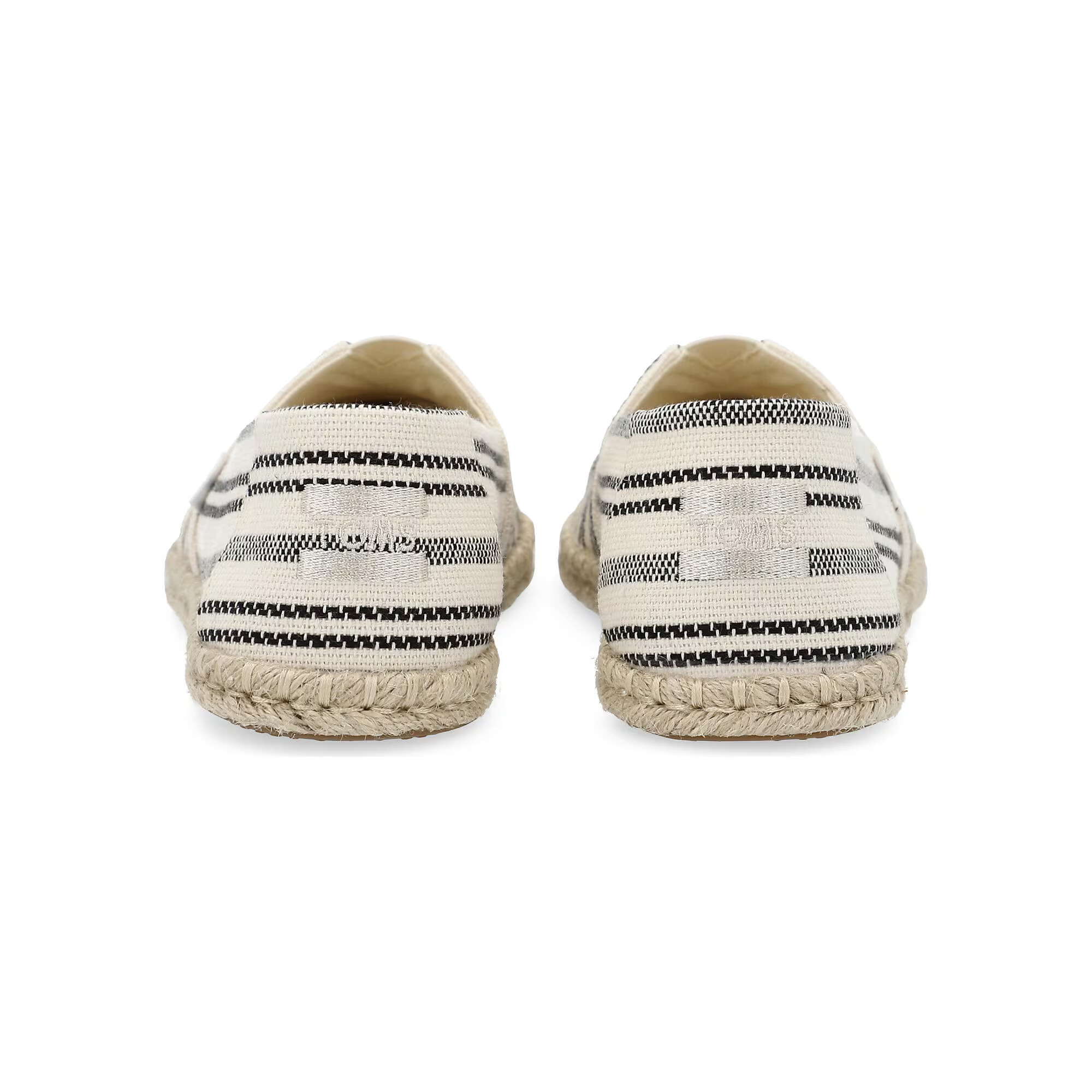 TOMS Espadrile 'Alpargata' svetlo bež / črna / bela - Pepit.si