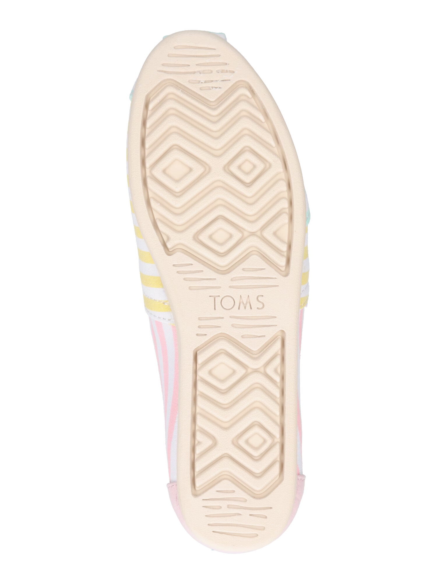 TOMS Espadrile 'ALPARGATA' voda / apno / svetlo roza / bela - Pepit.si