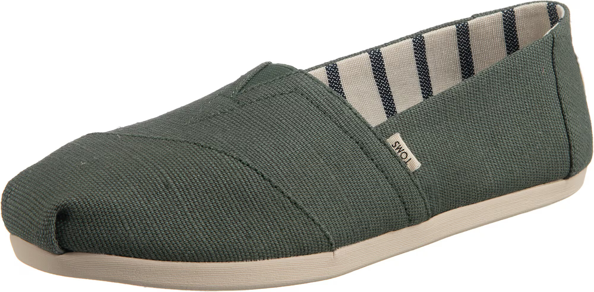 TOMS Espadrile kaki - Pepit.si