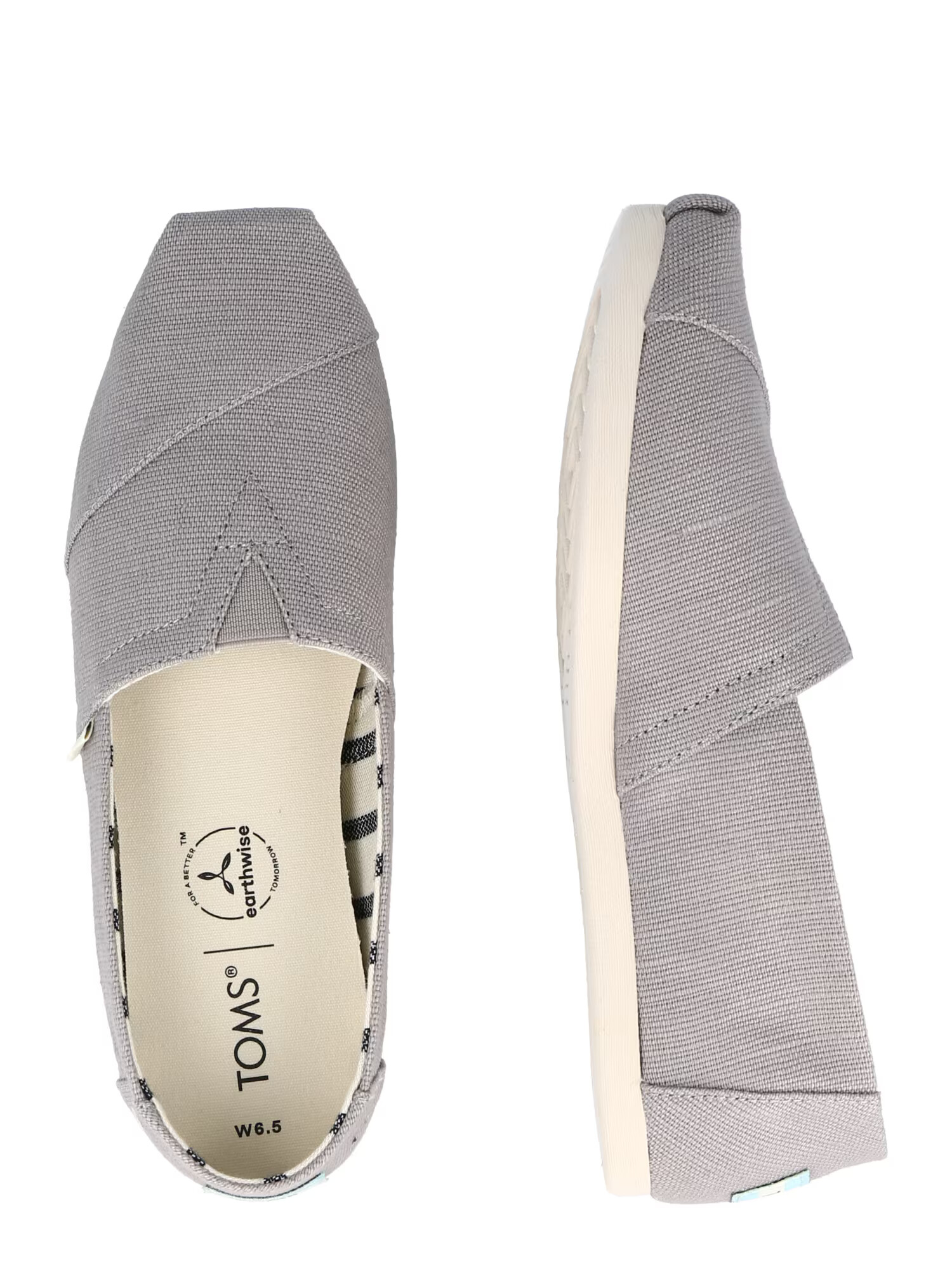 TOMS Espadrile siva - Pepit.si