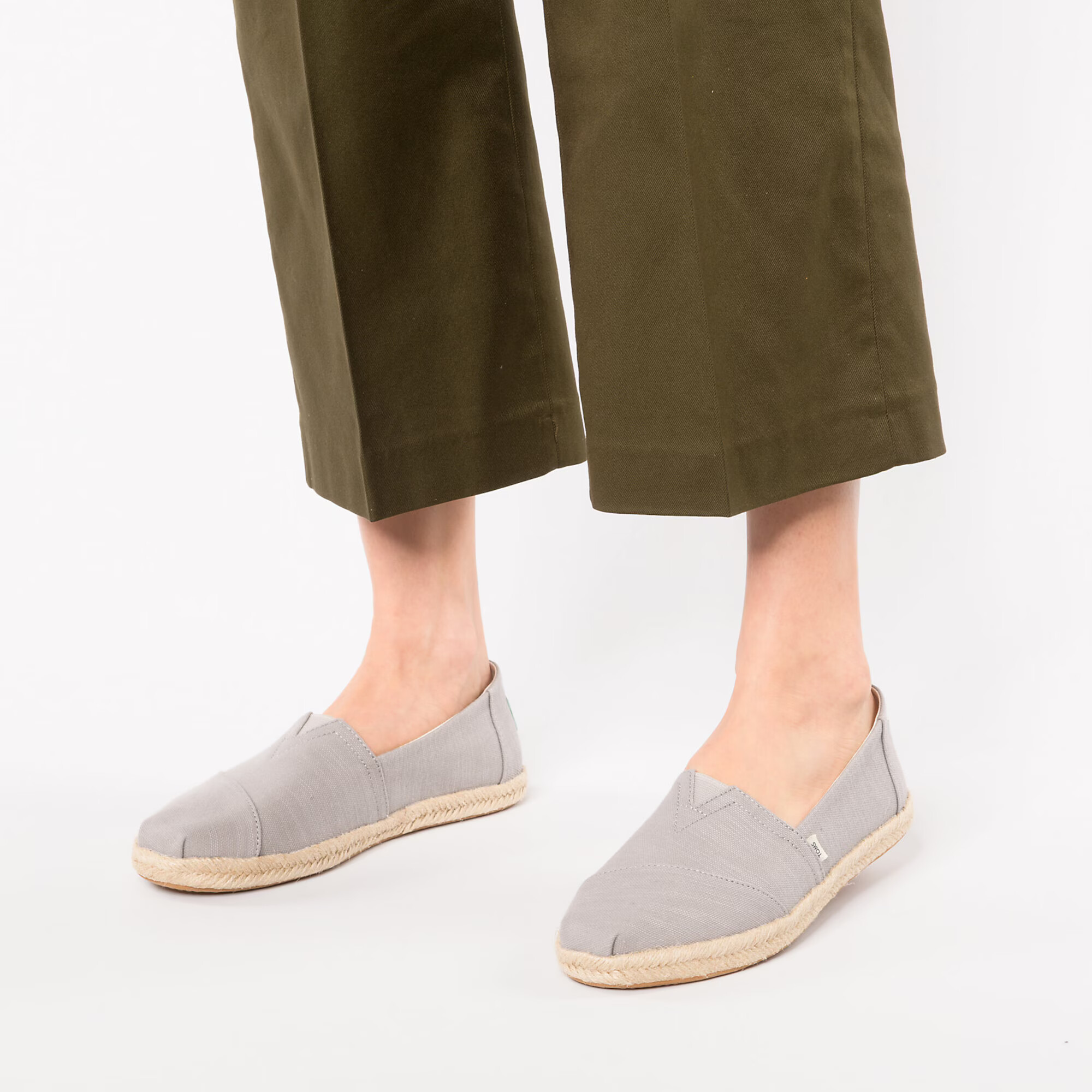 TOMS Espadrile 'Alpargata' siva - Pepit.si