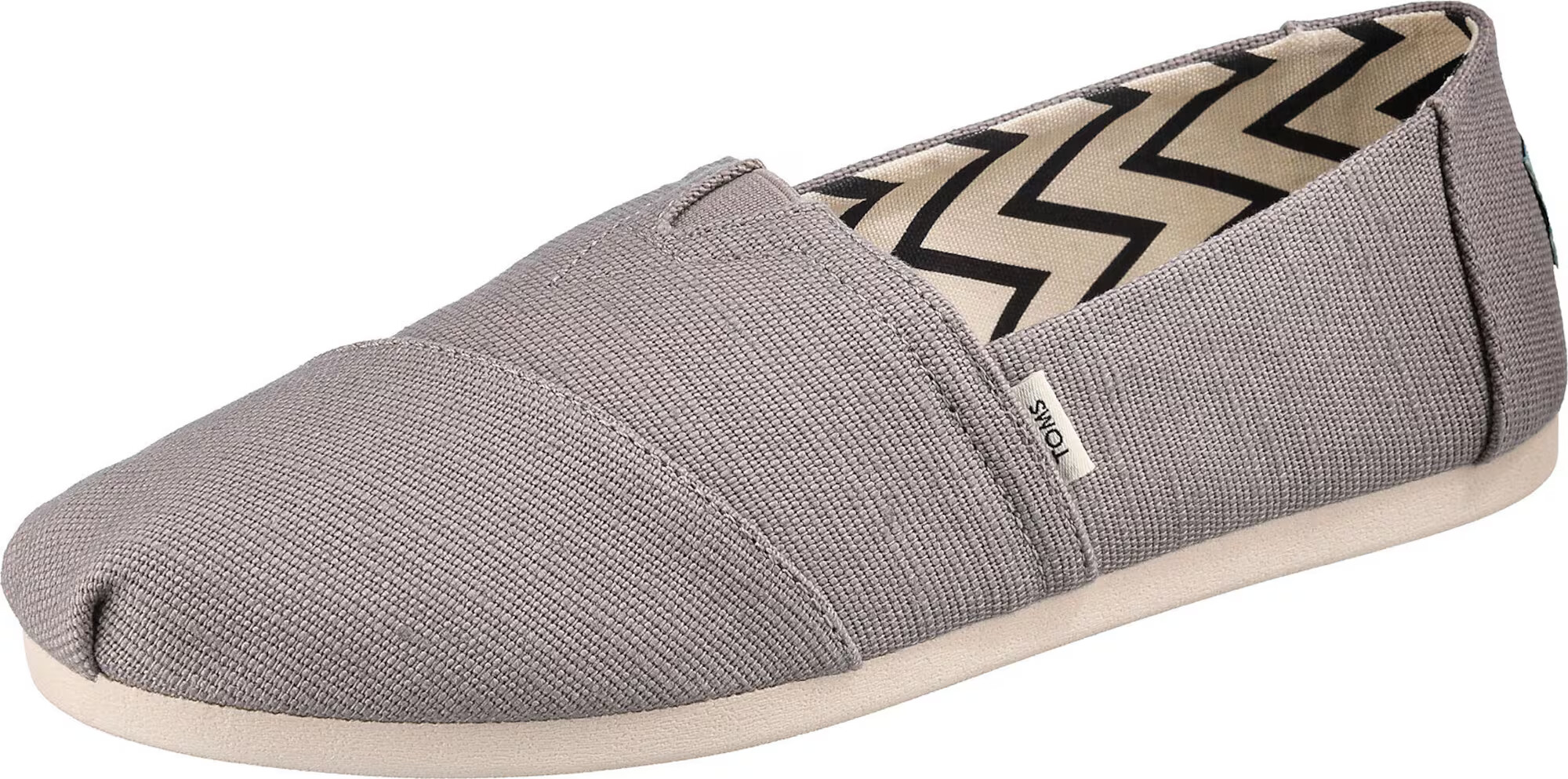 TOMS Espadrile 'Alpargata ' modra / temno siva / črna / bela - Pepit.si