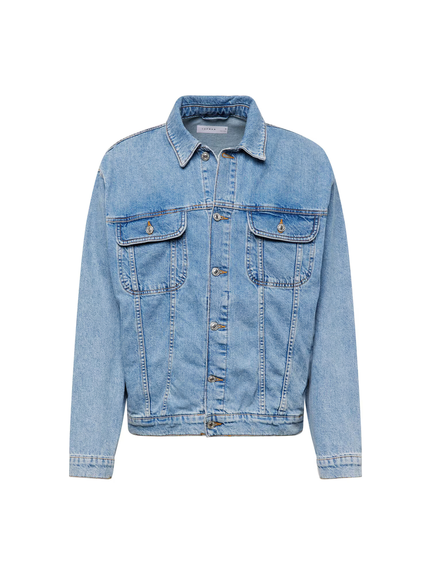 TOPMAN Prehodna jakna moder denim - Pepit.si