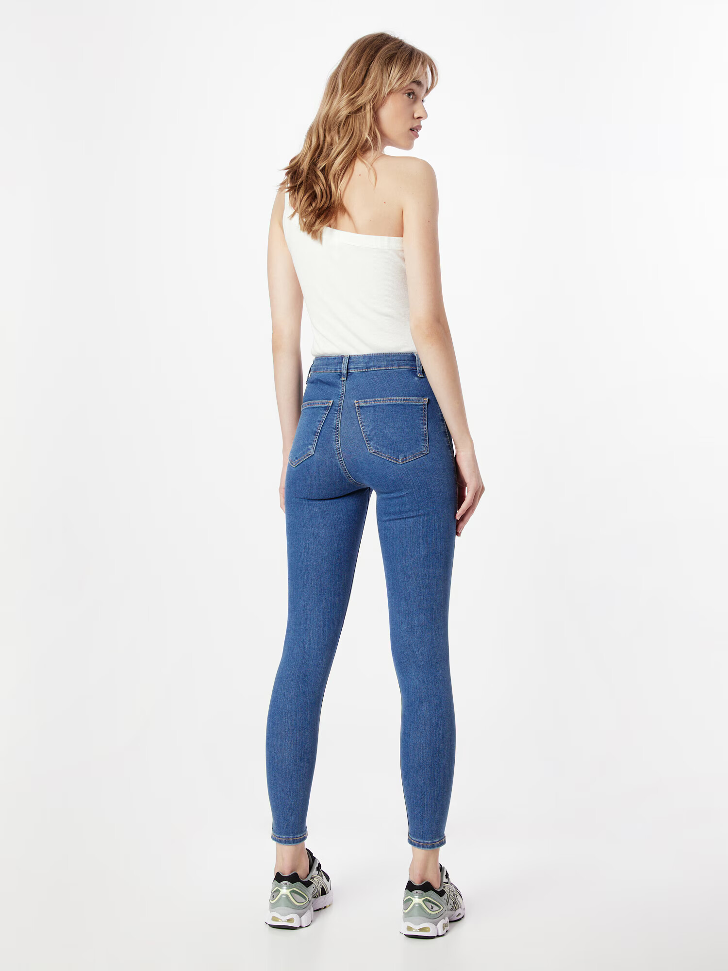 TOPSHOP Kavbojke 'Joni' moder denim - Pepit.si