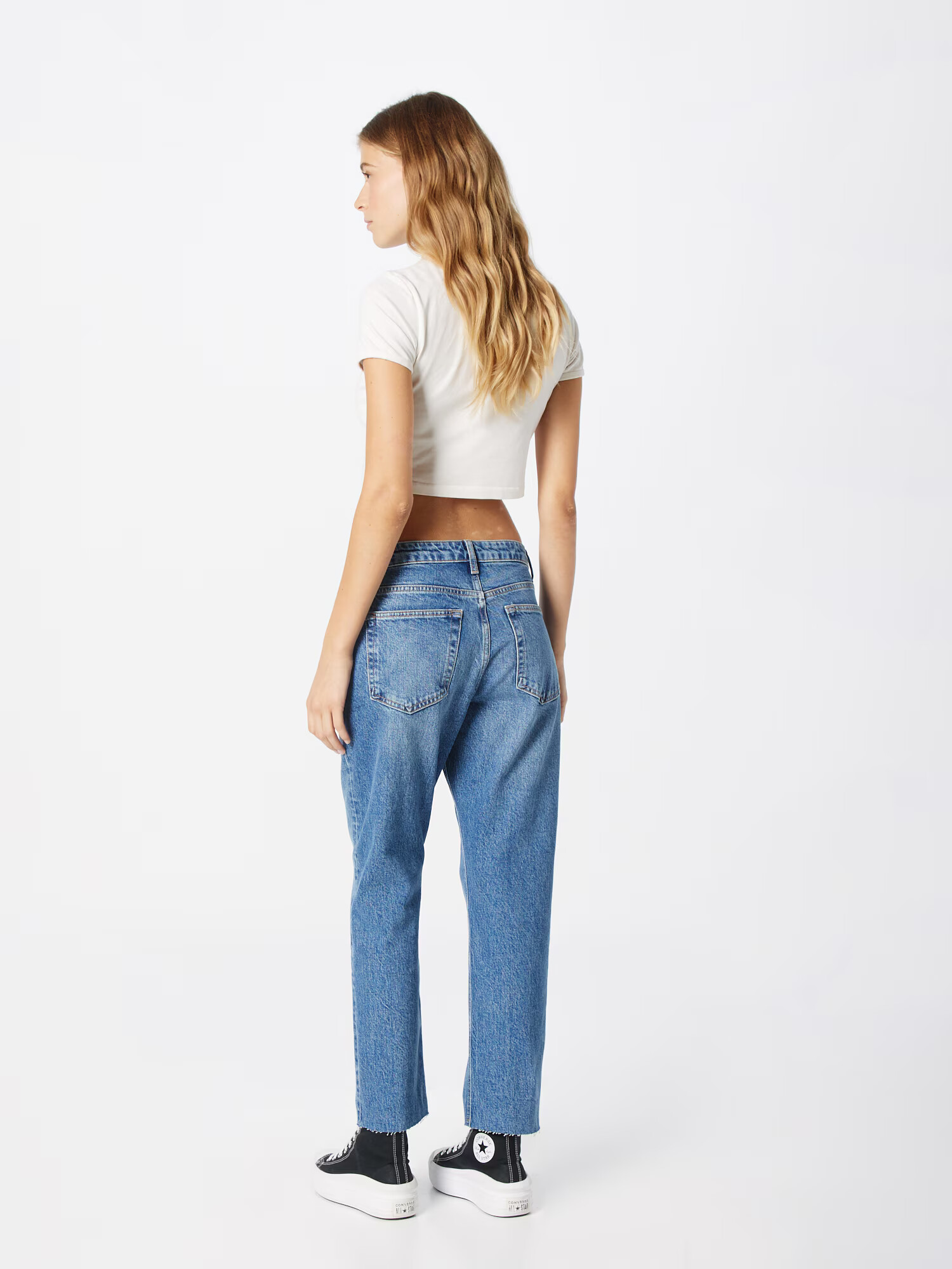 TOPSHOP Kavbojke moder denim - Pepit.si