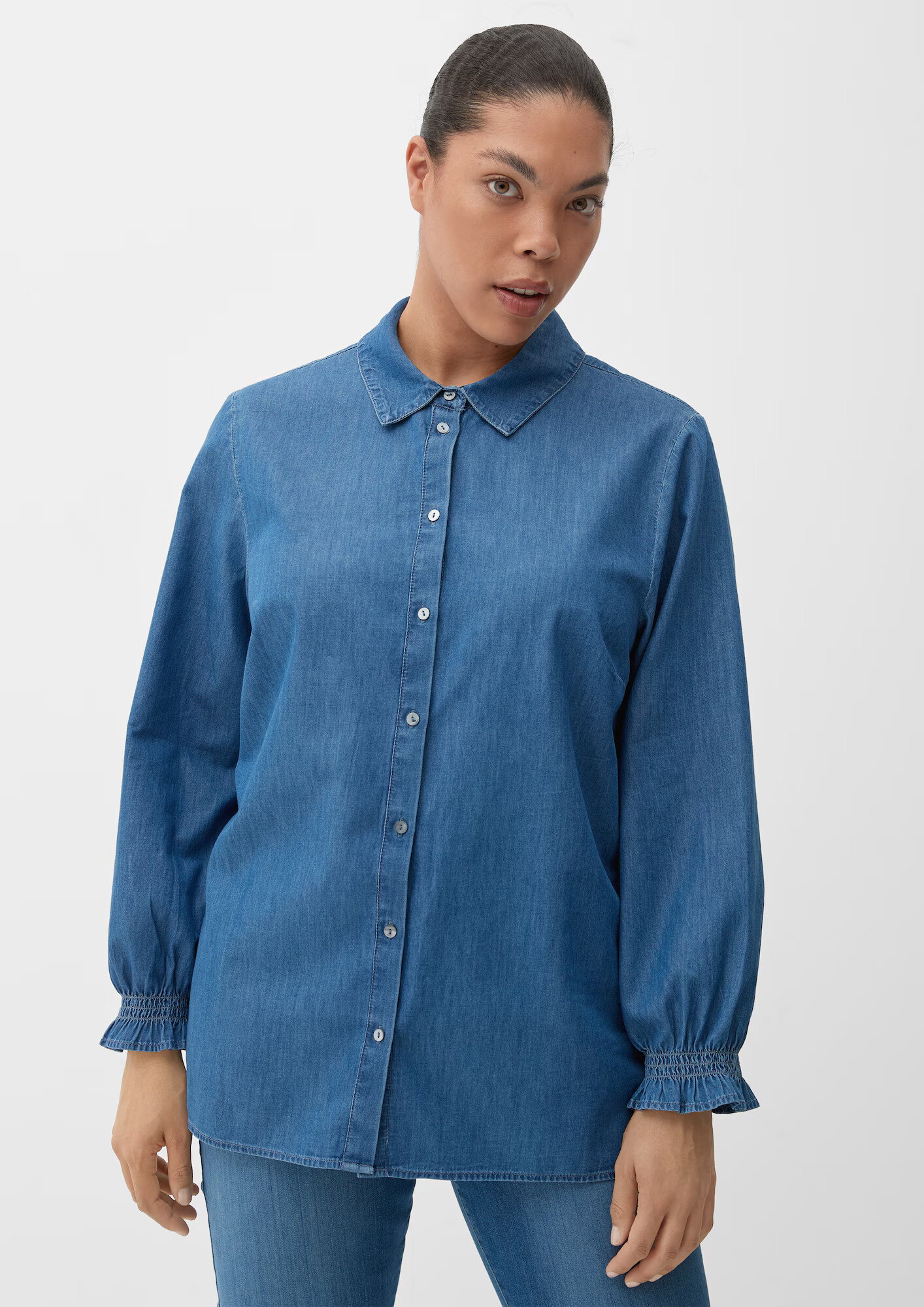 TRIANGLE Bluza moder denim - Pepit.si