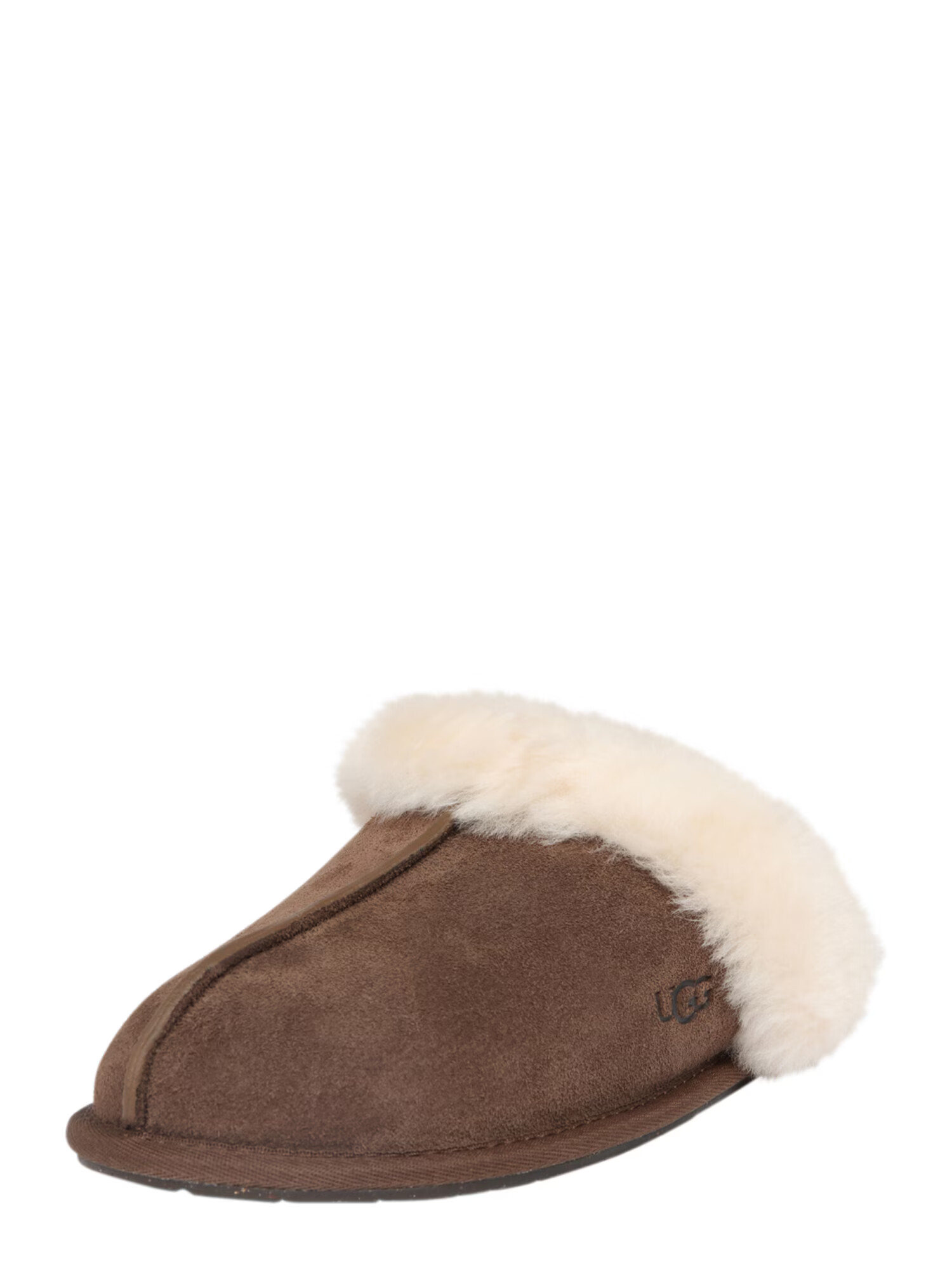 UGG Copat 'Scuffette' rjava / volneno bela - Pepit.si